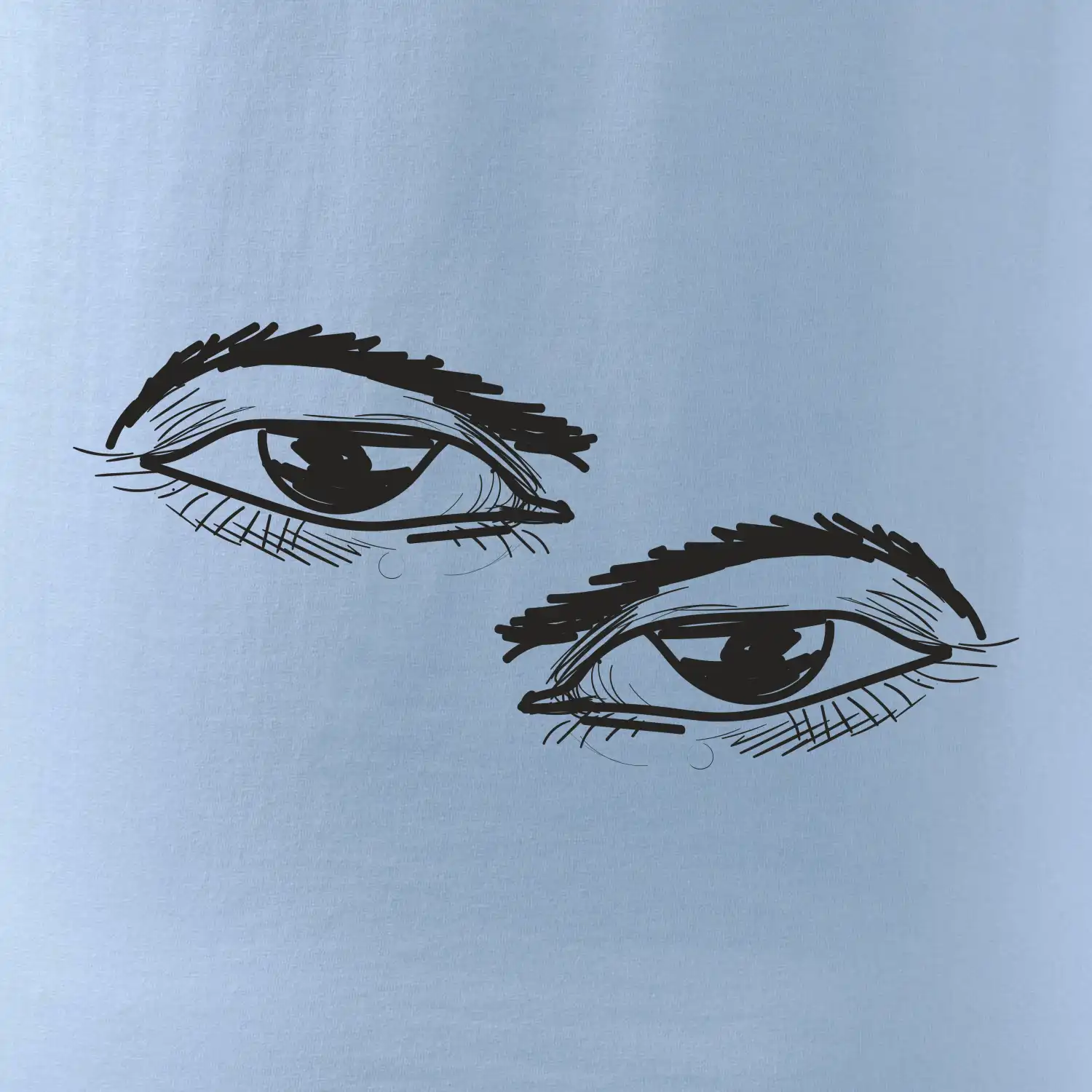 Párovy motiv - oko přimhouřené