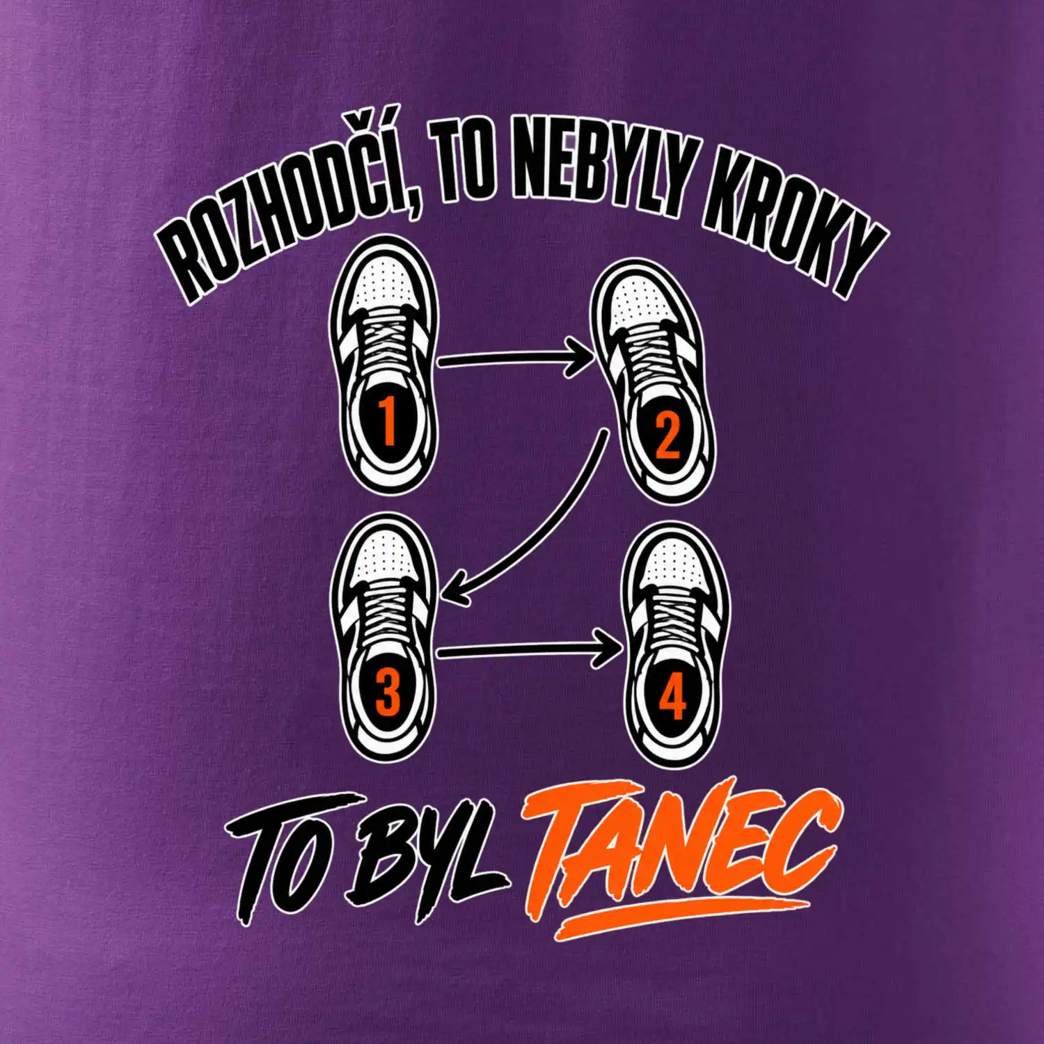 To nebyly kroky to byl tanec