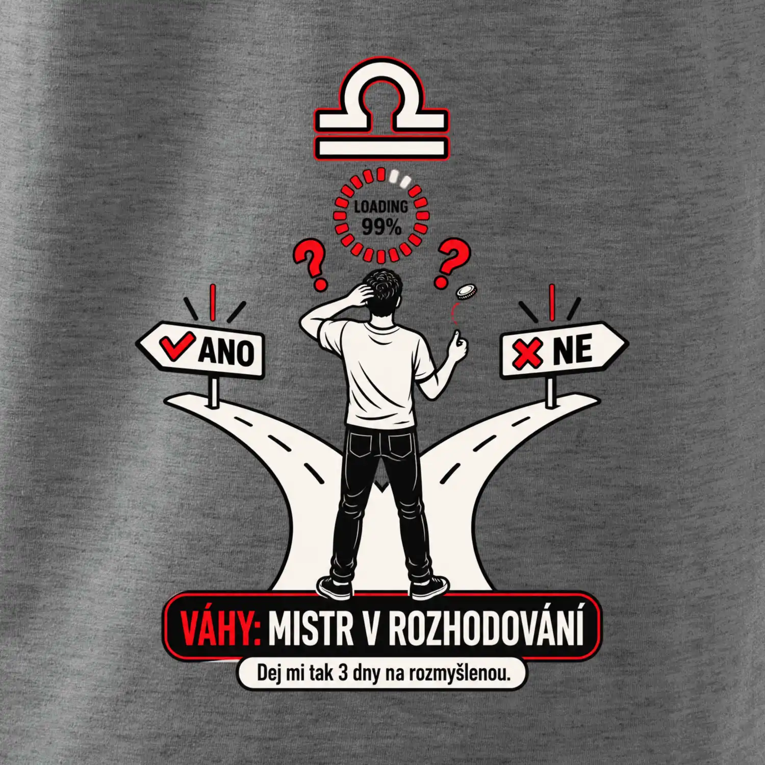 Váhy Mistr v rozhodování 50 50