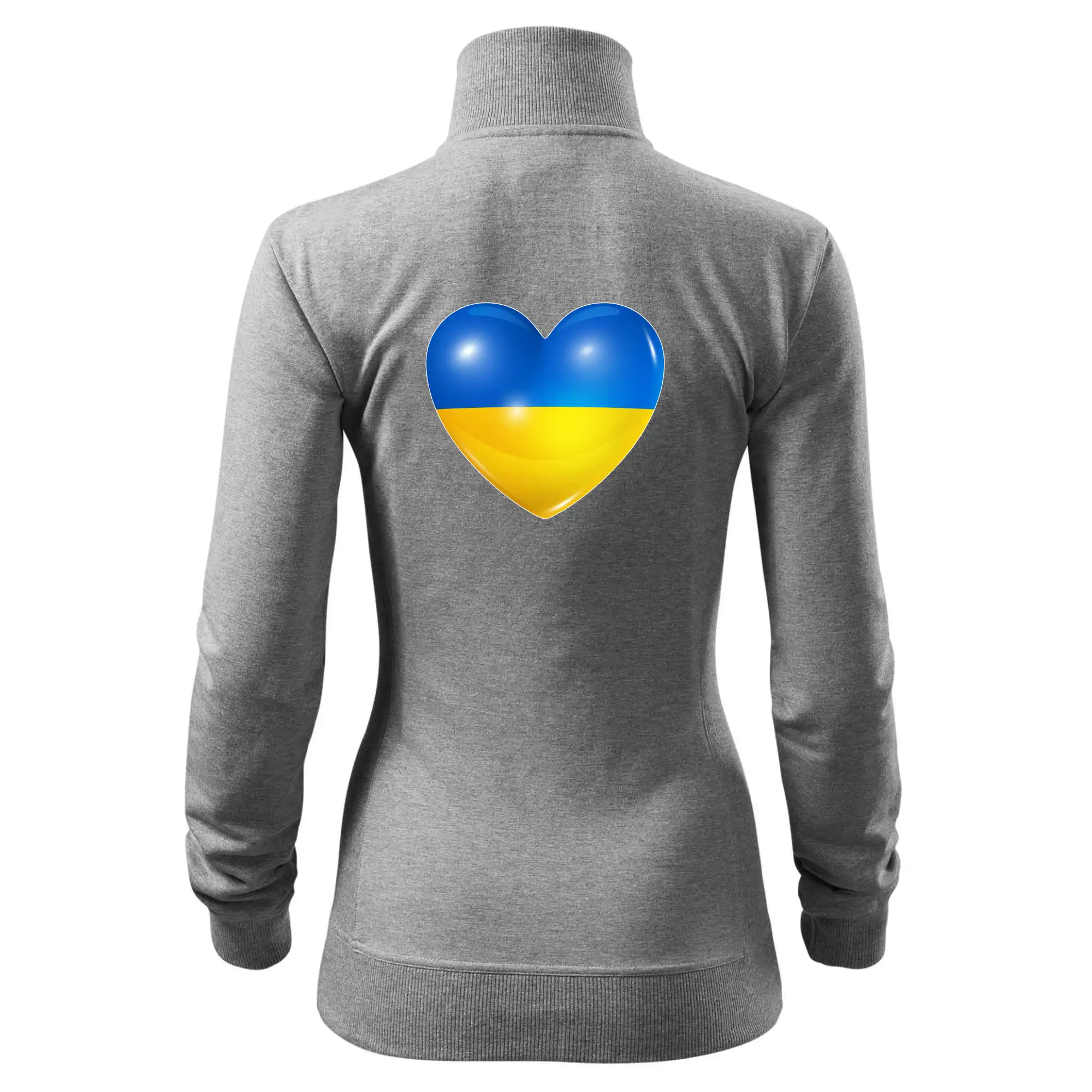 Ukrajina srdce vlajka