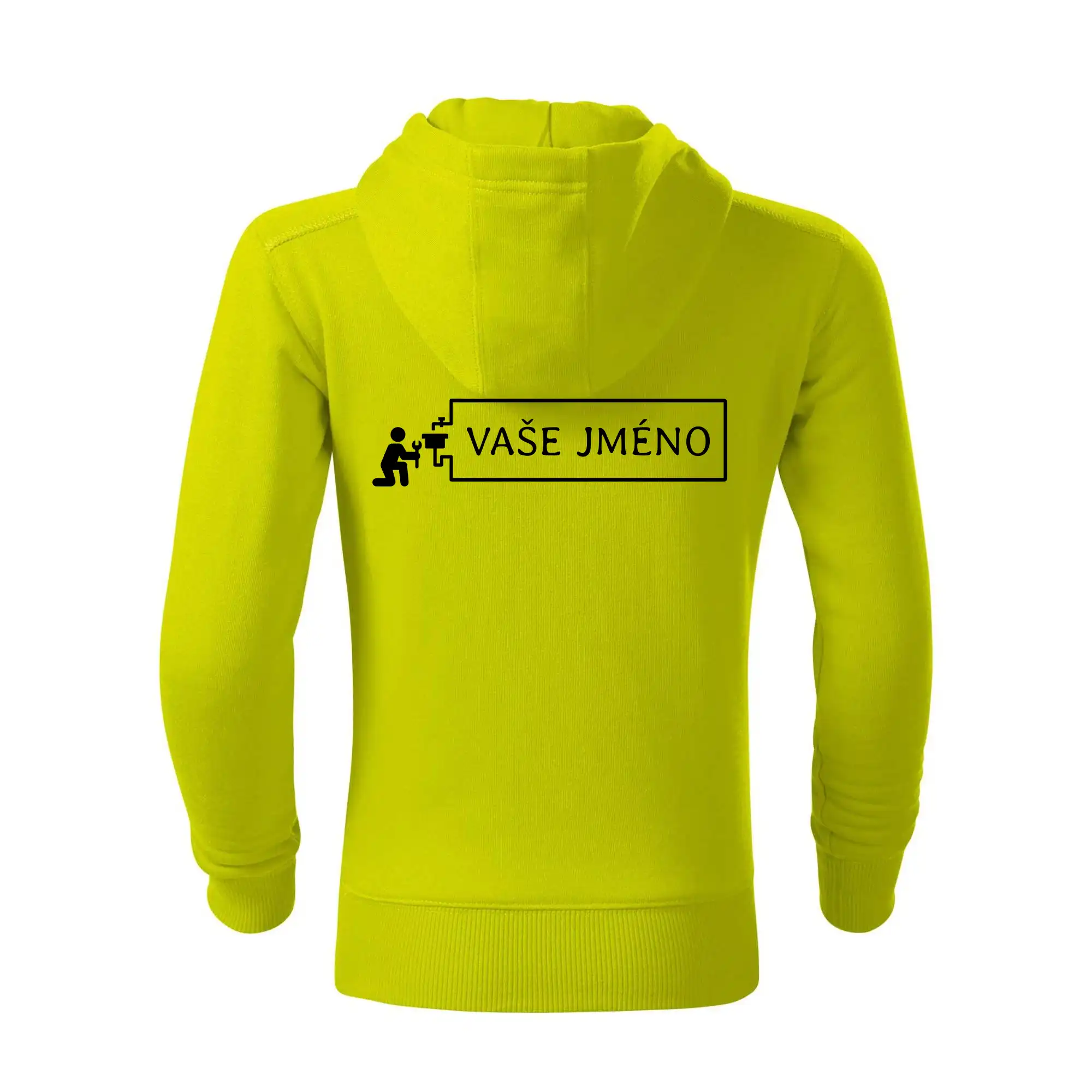 Instalatér - jméno v rámečku