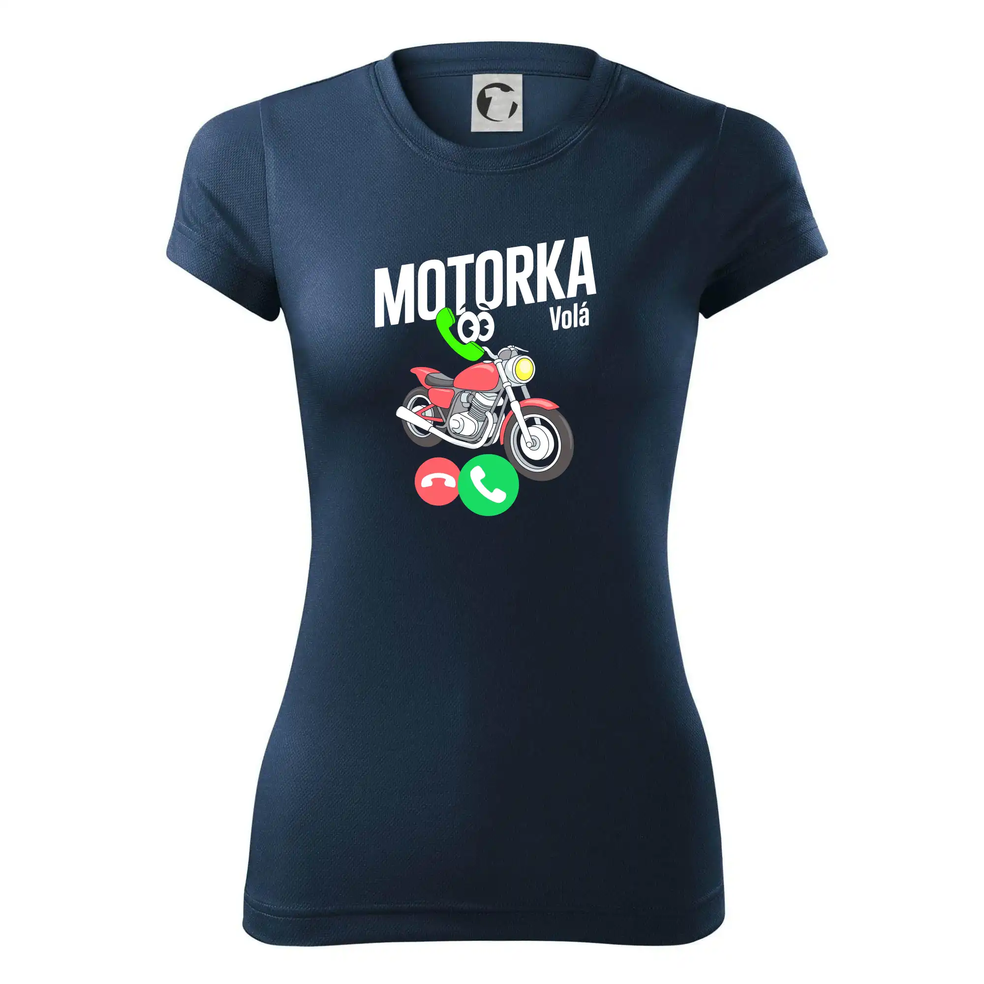 Karikatura motorka silnice volá