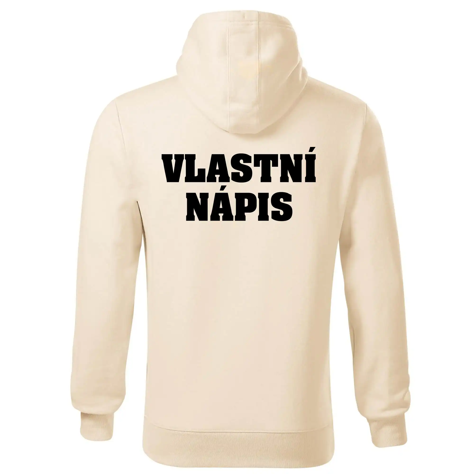 Hvězda života - vlastní nápis vpředu a vzadu