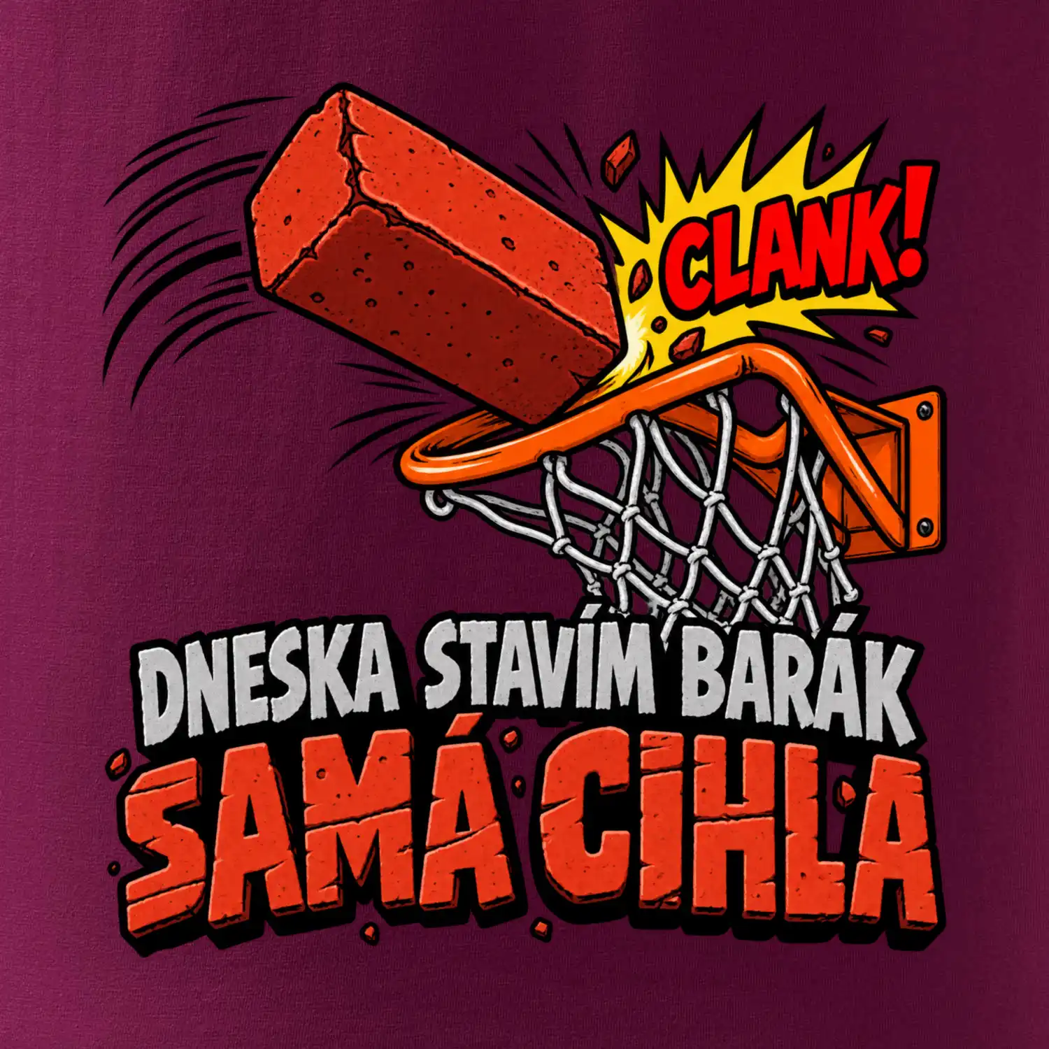 Dneska stavím barák samá cihla