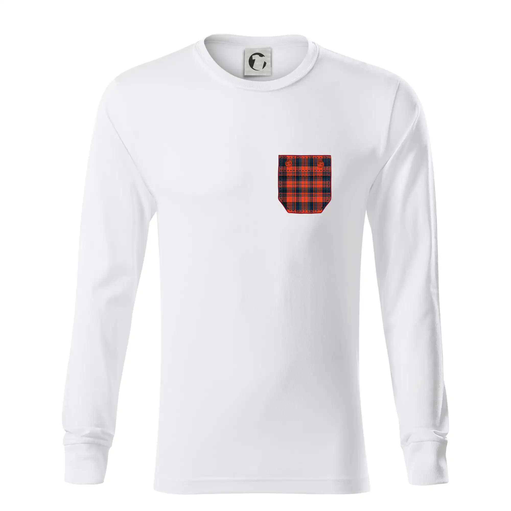 Flanelové triko červené