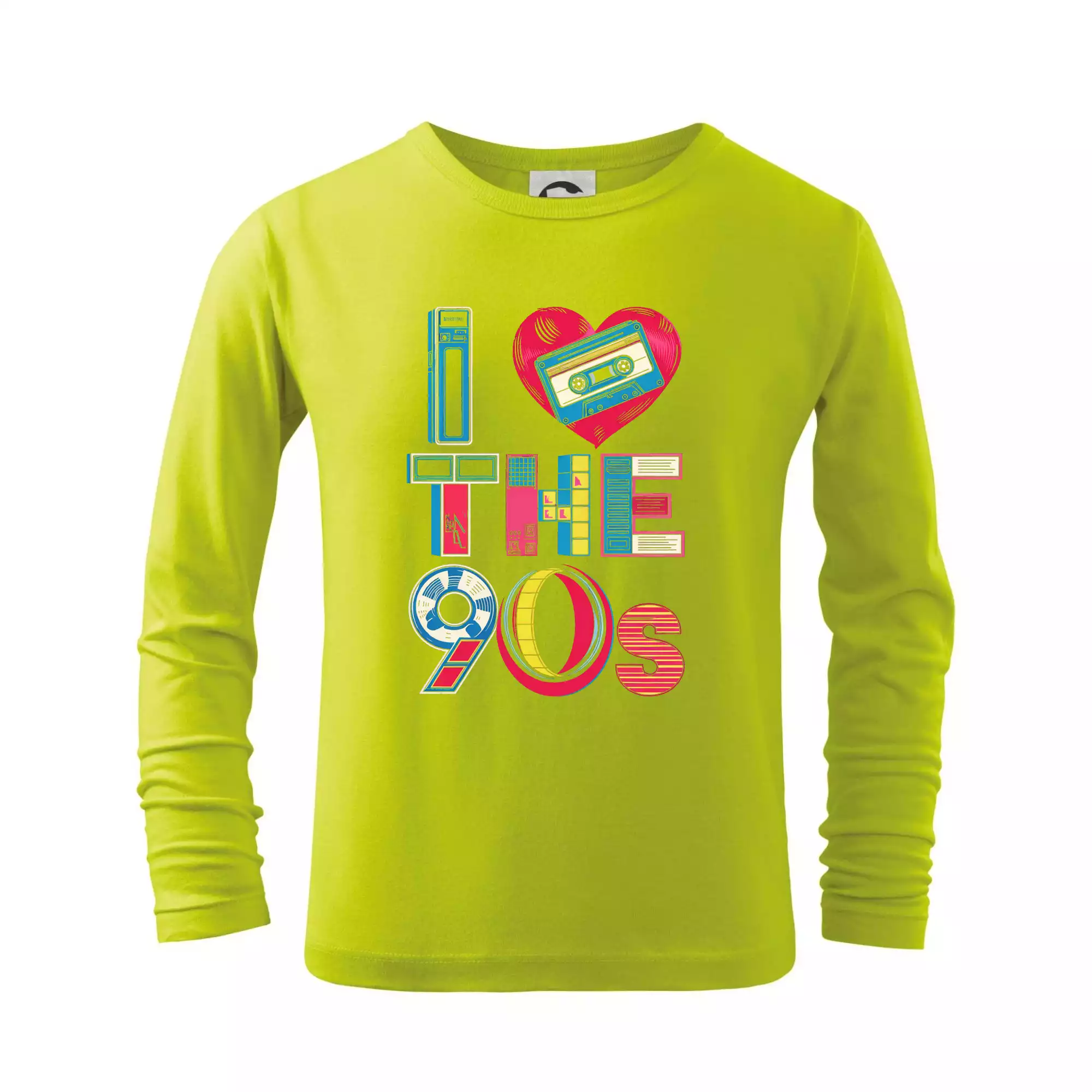 I love 90s - srdce a kazeta