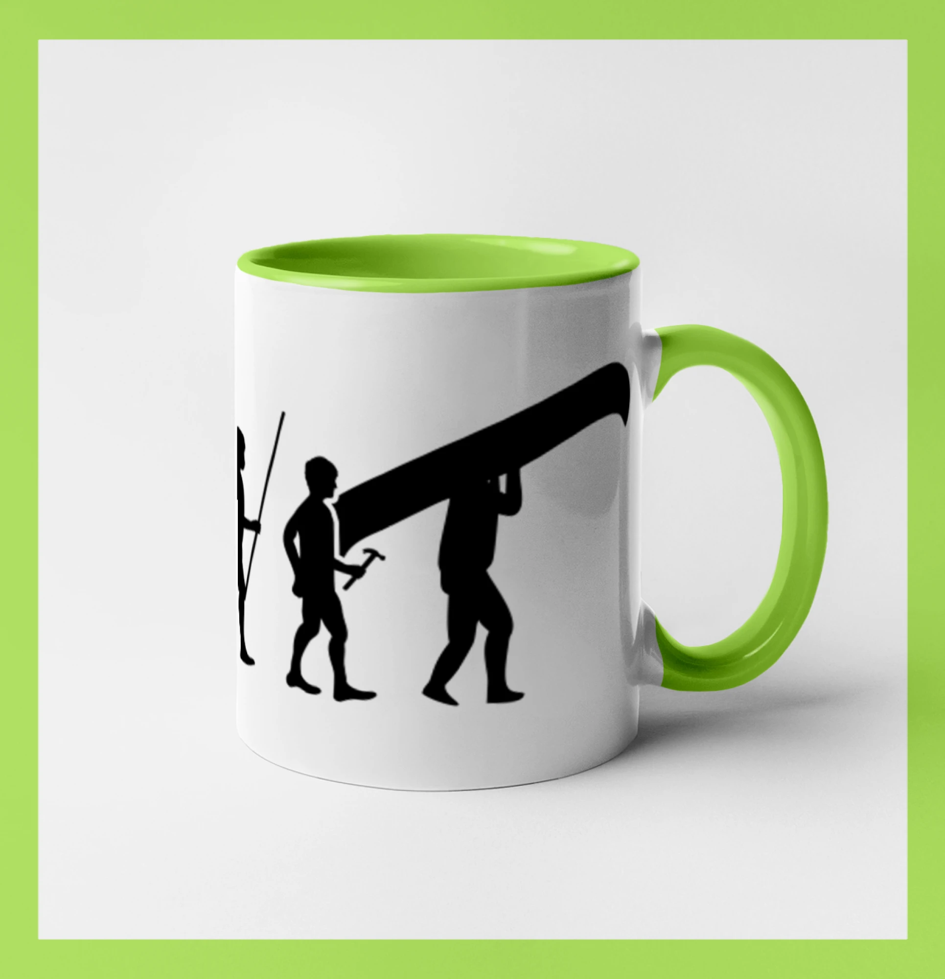 Evoluce kanoe nad hlavou