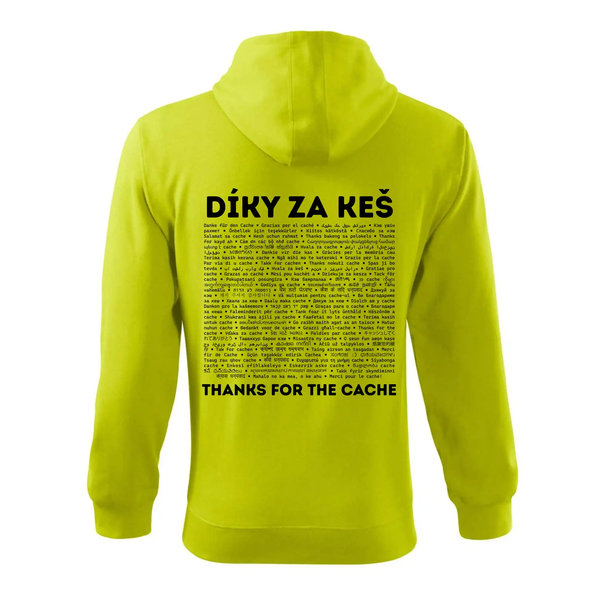 Díky za keš (v různých jazycích)