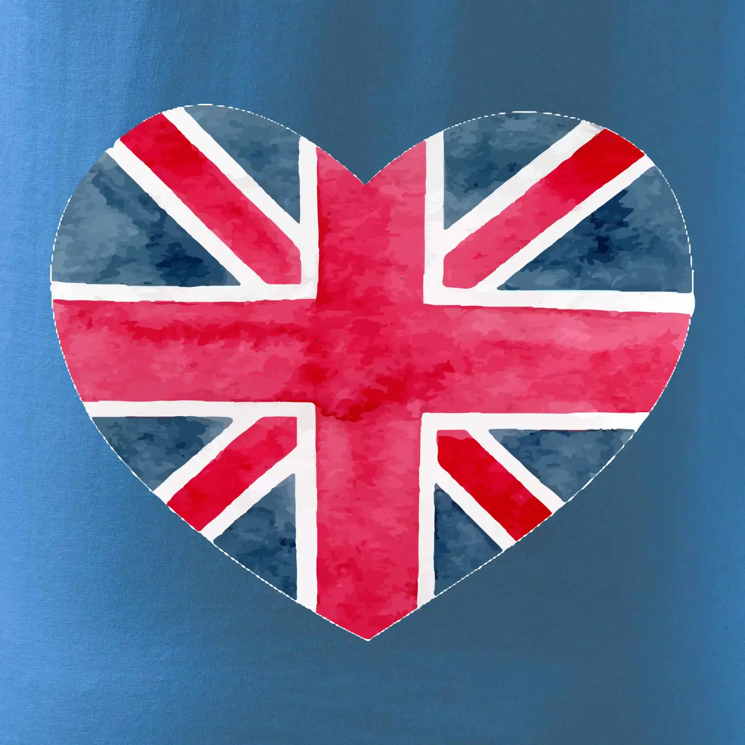 Britské srdce malované
