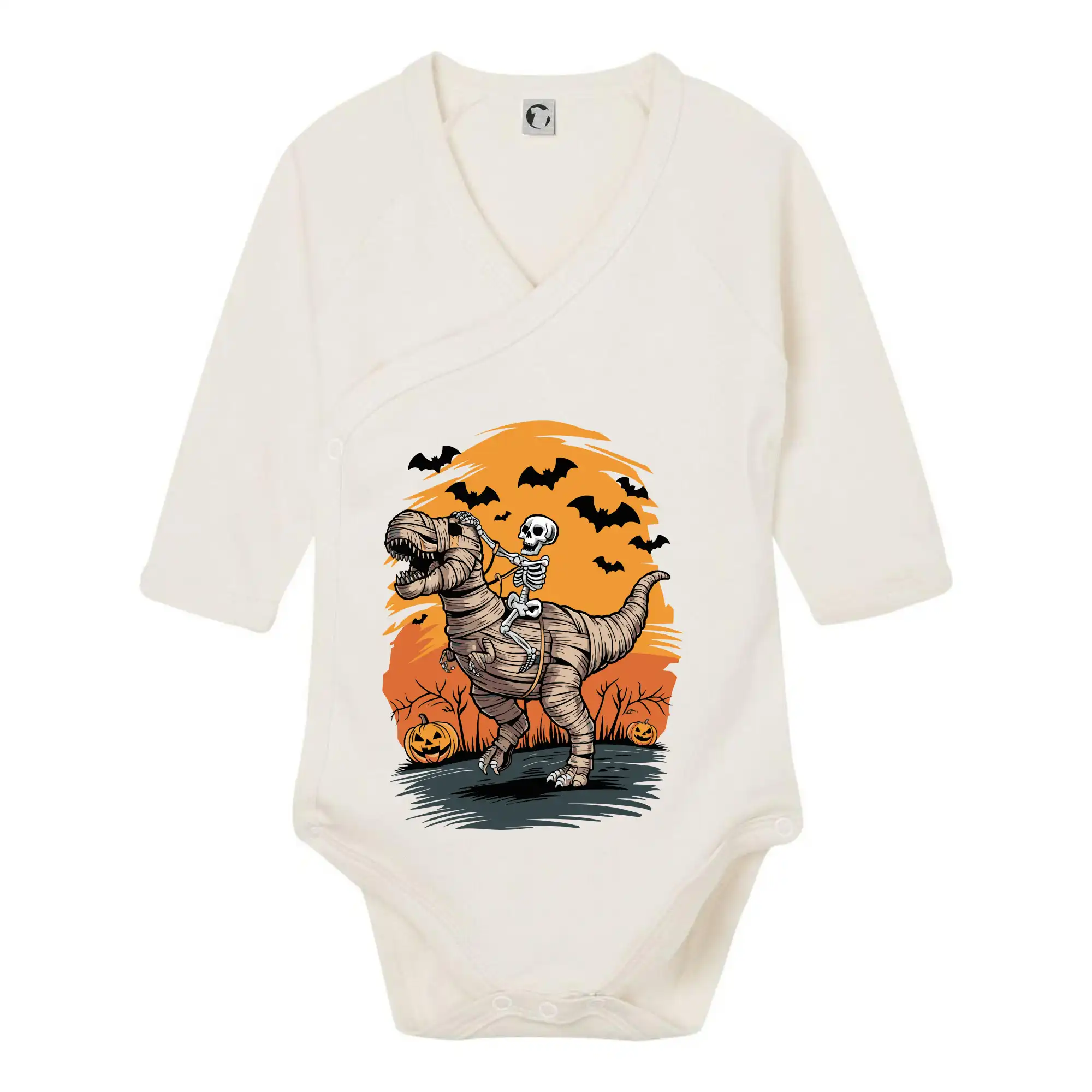 Halloween - dinosaurus a kostra