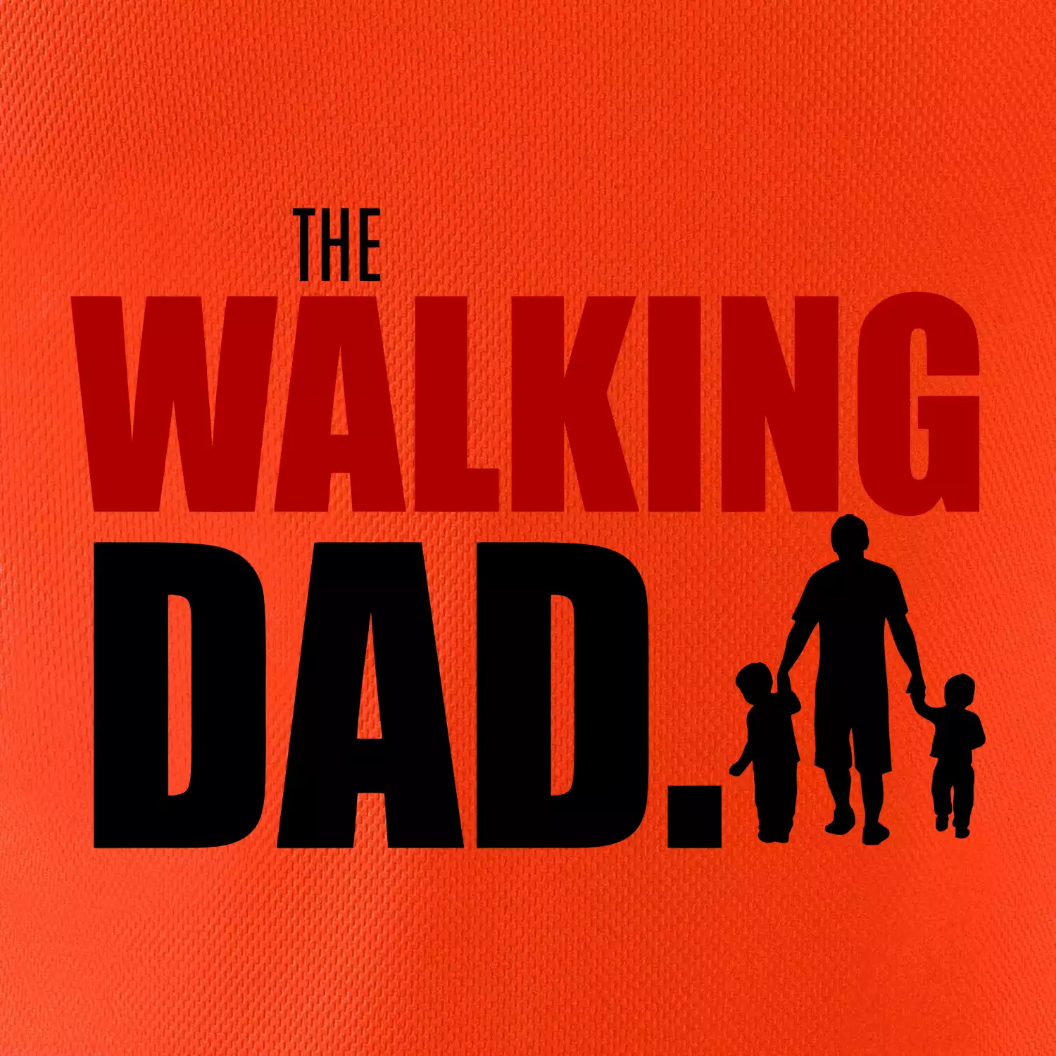 The walking dad tři děti
