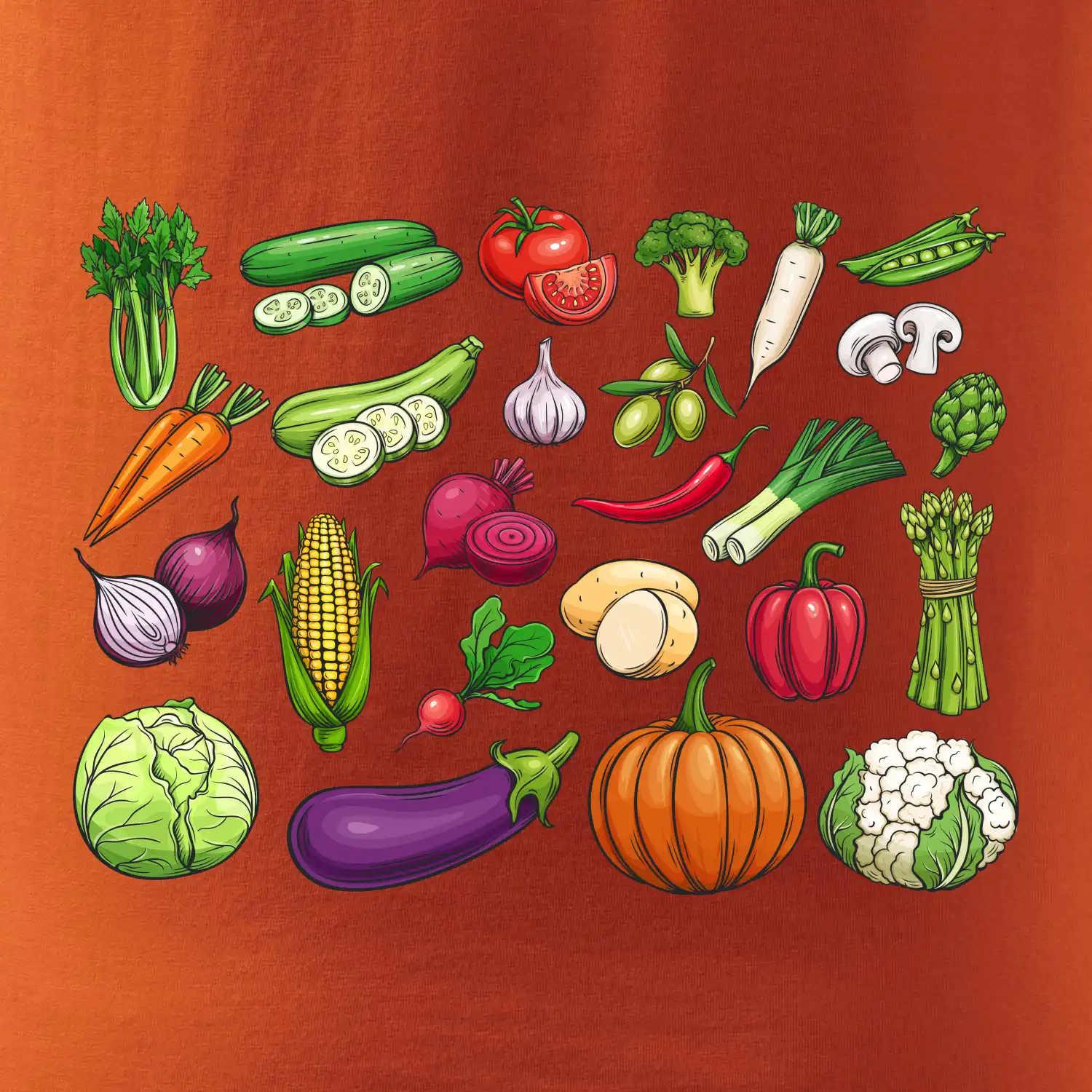 Zelenina ze zahrádky