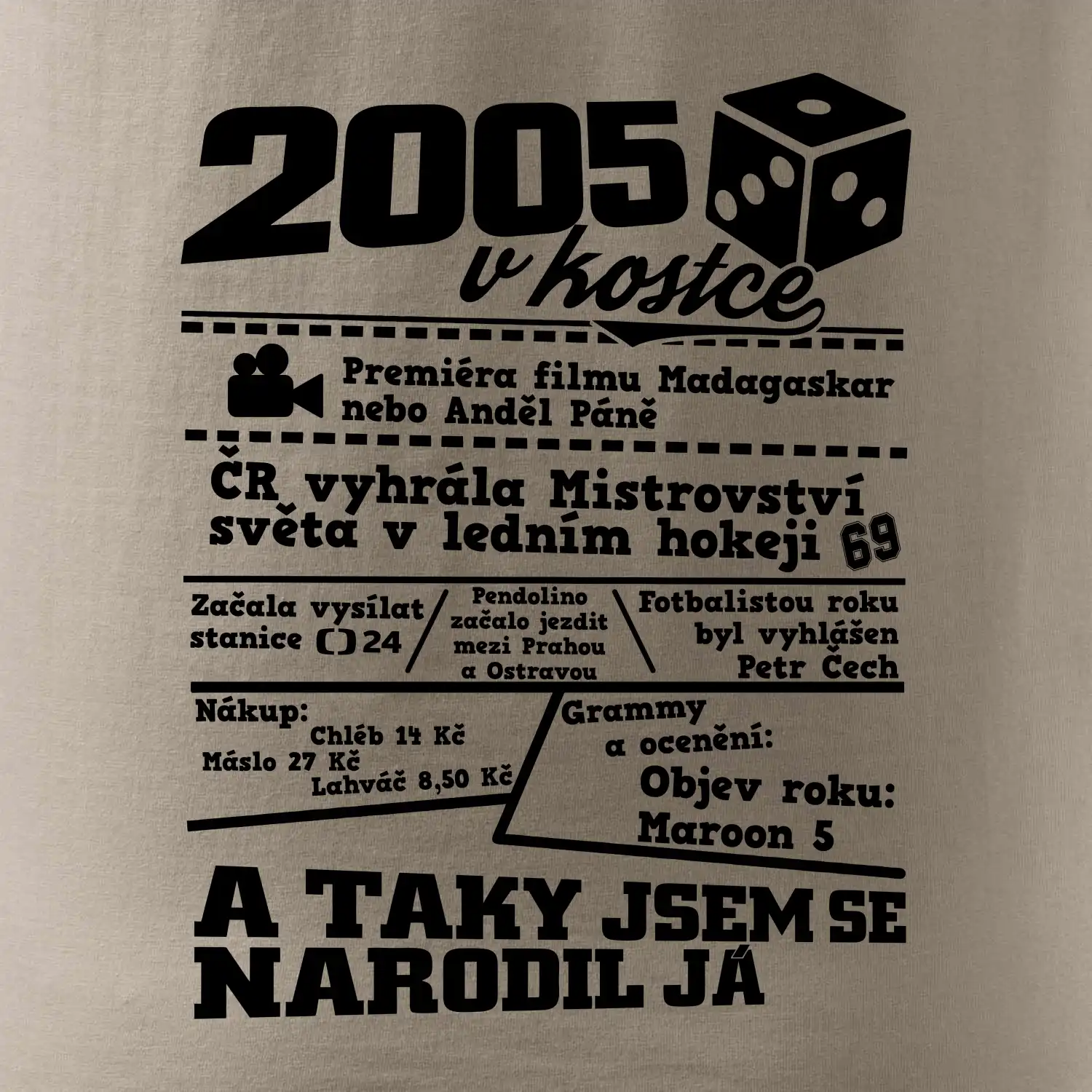 2005 v kostce