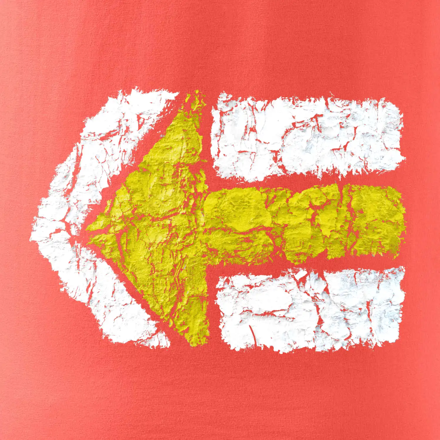 Párová turistická značka žlutá