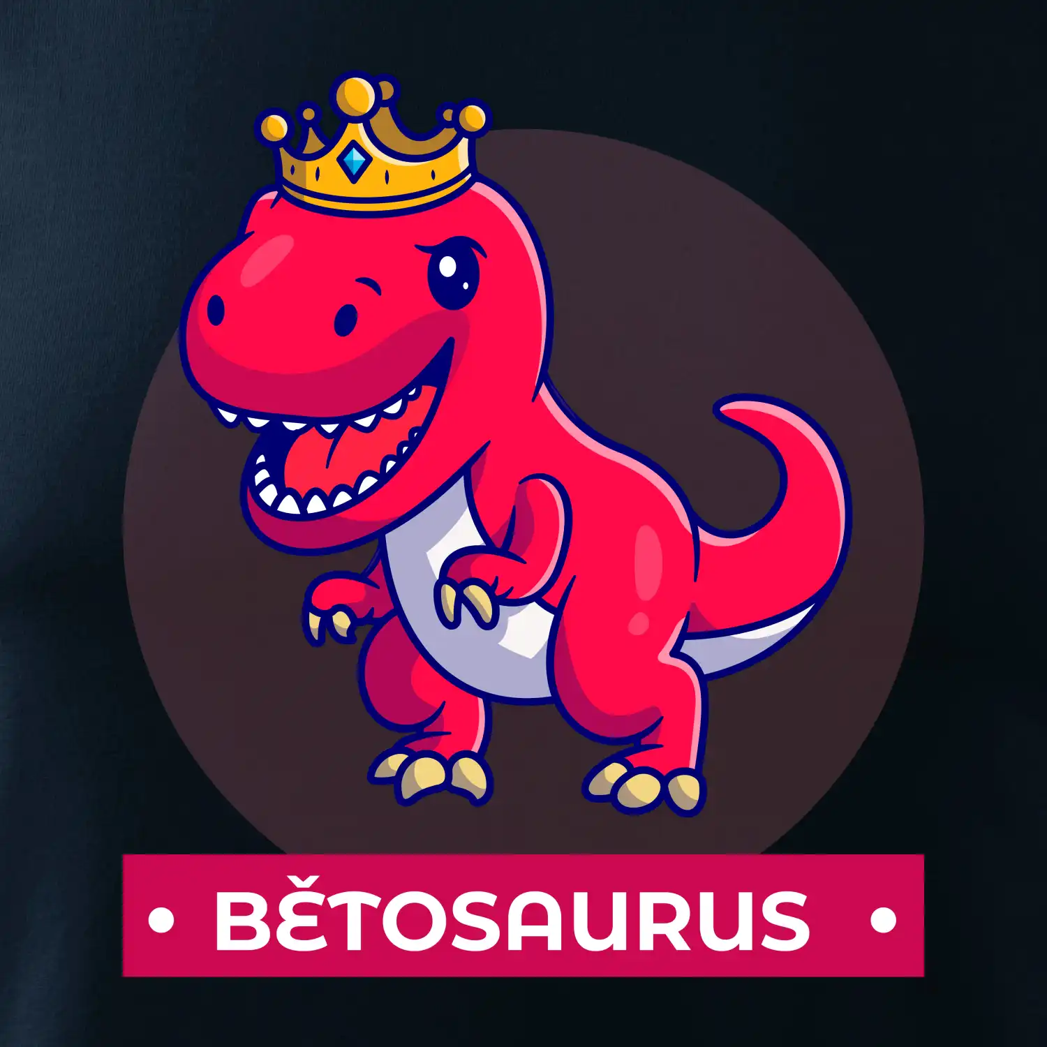 Dinosauří jména - červený dinosaurus