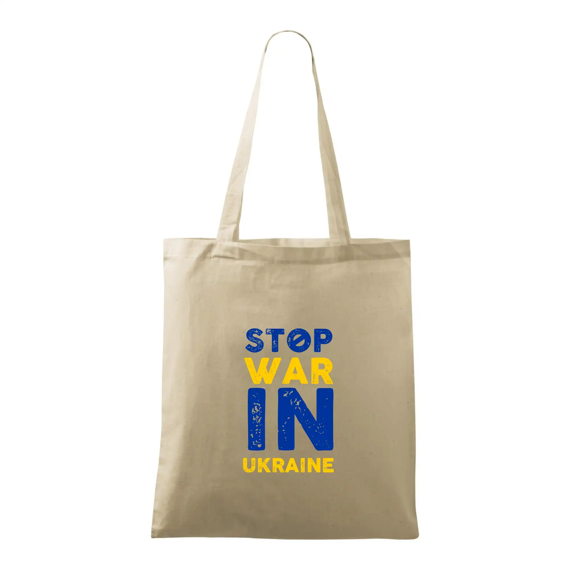 Barevný nápis Stop war in ukraine