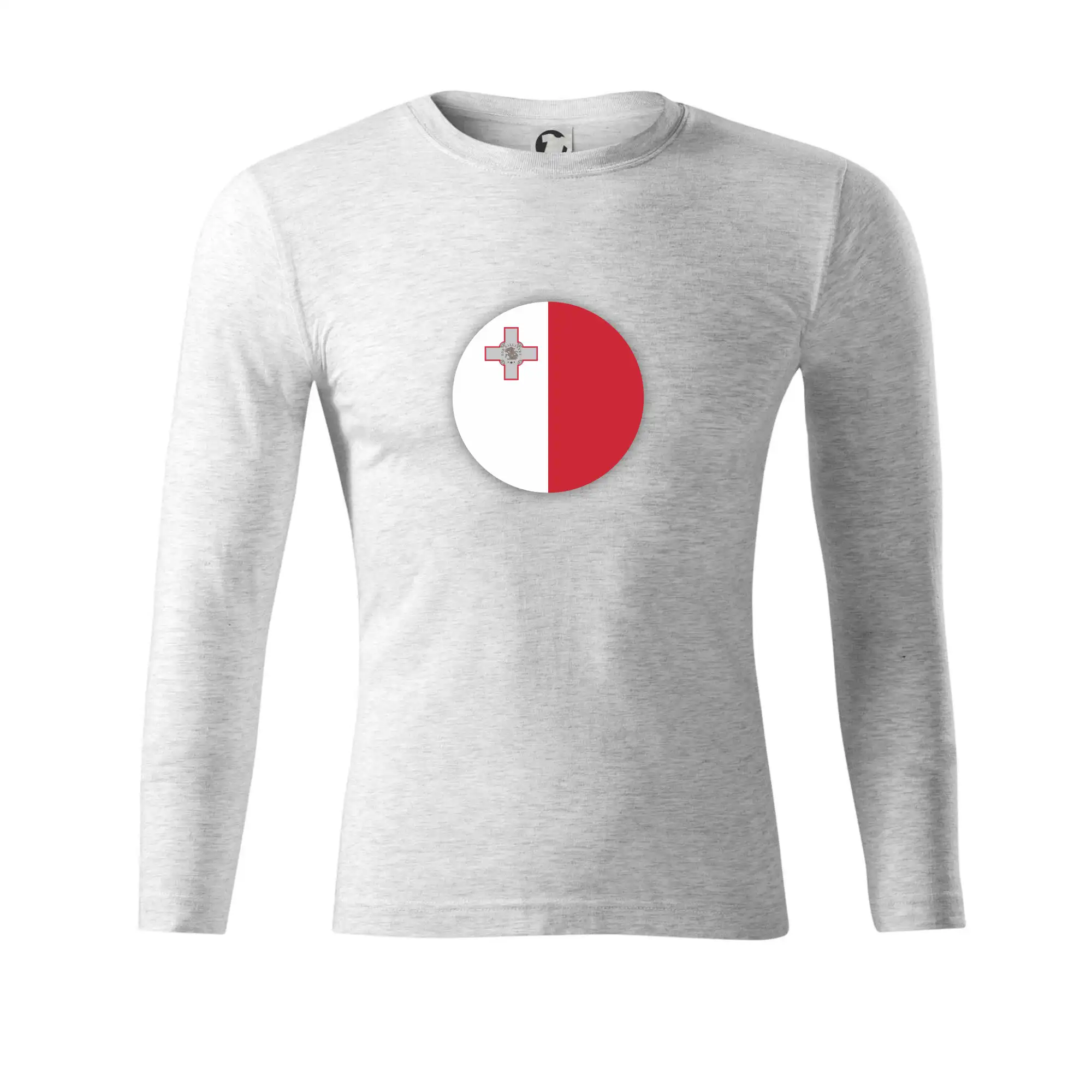 Vlajka Malta kulatá velká