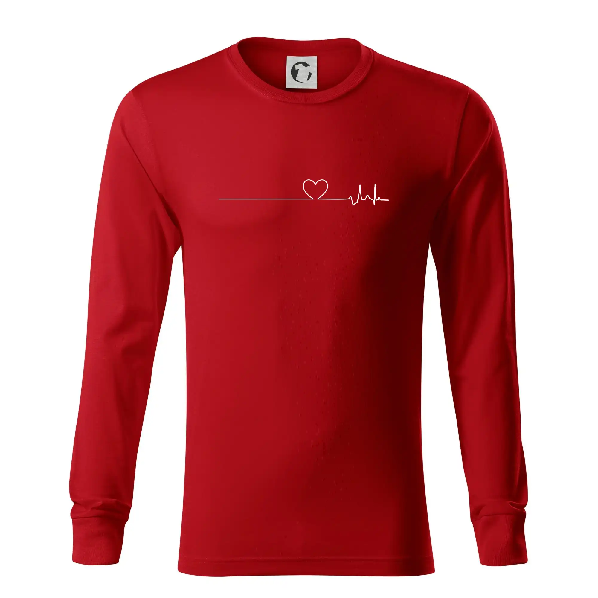 Poker EKG srdce červené