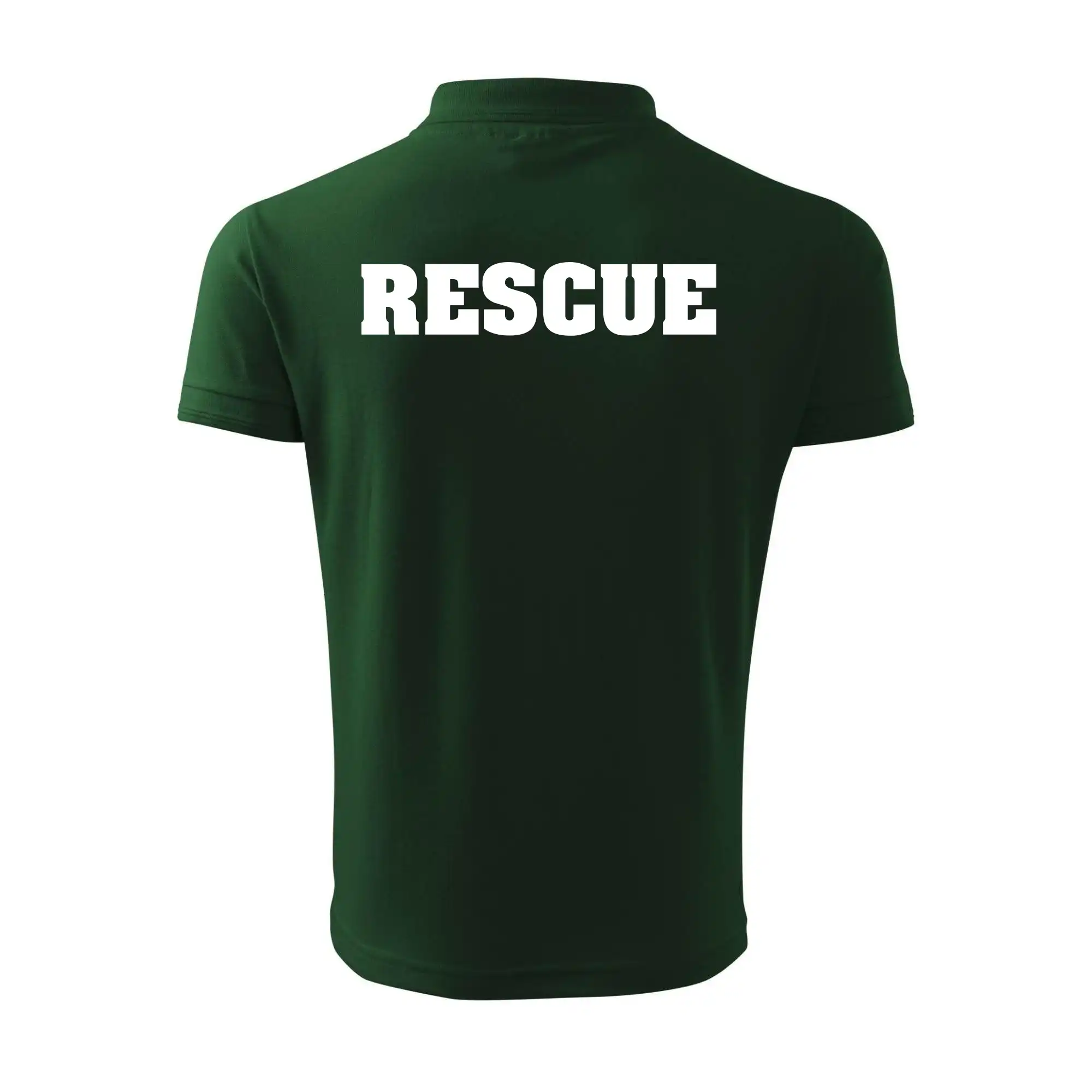 Rescue - Hvězda na prsu +  nápis na zádech