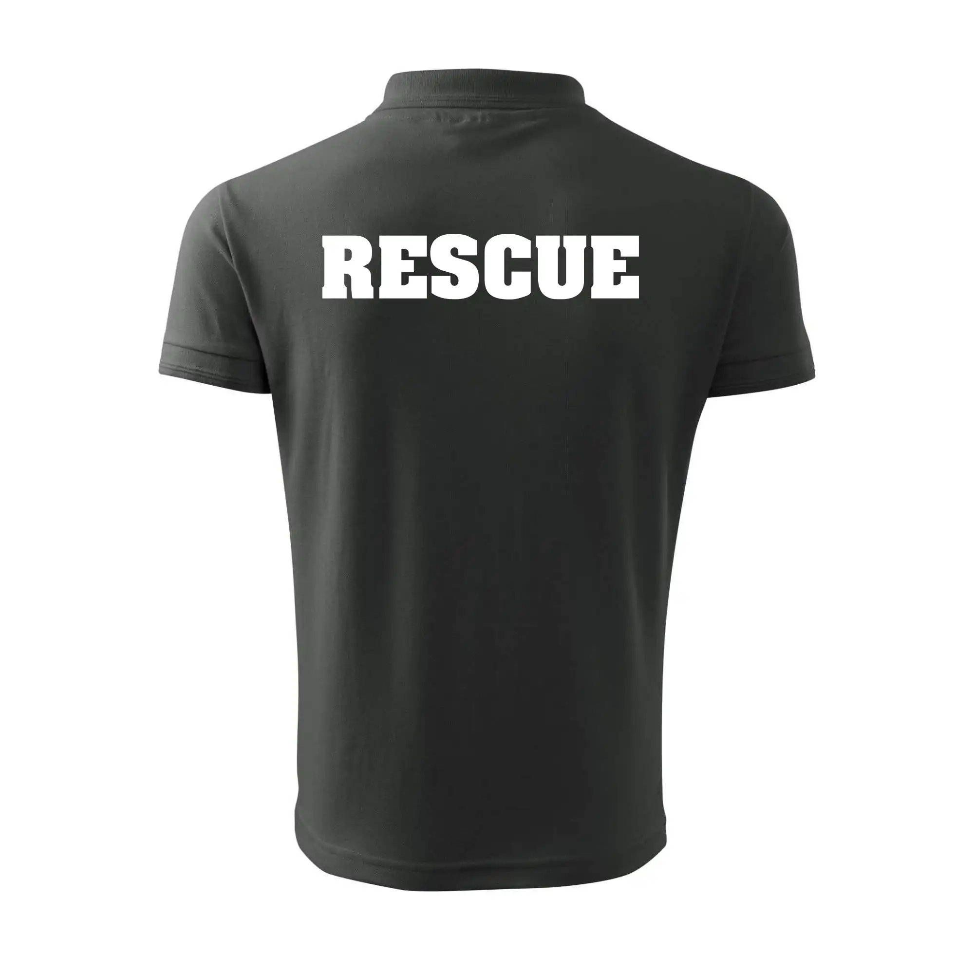 Rescue - Hvězda na prsu +  nápis na zádech