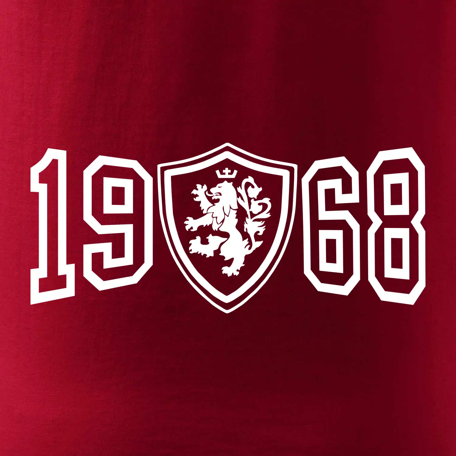 Narozeninový motiv - znak - 1968