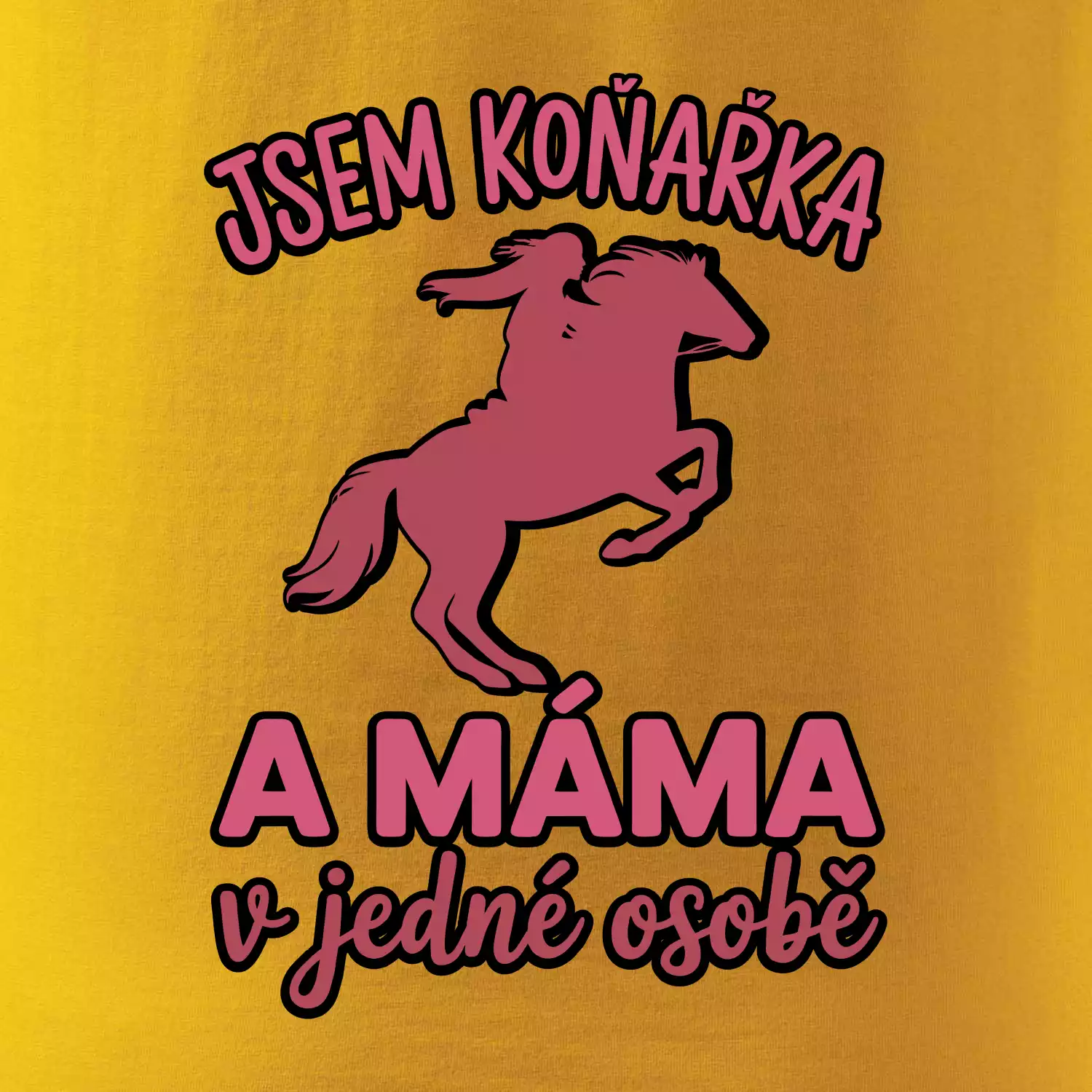 Jsem koňařka a máma v jedné osobě