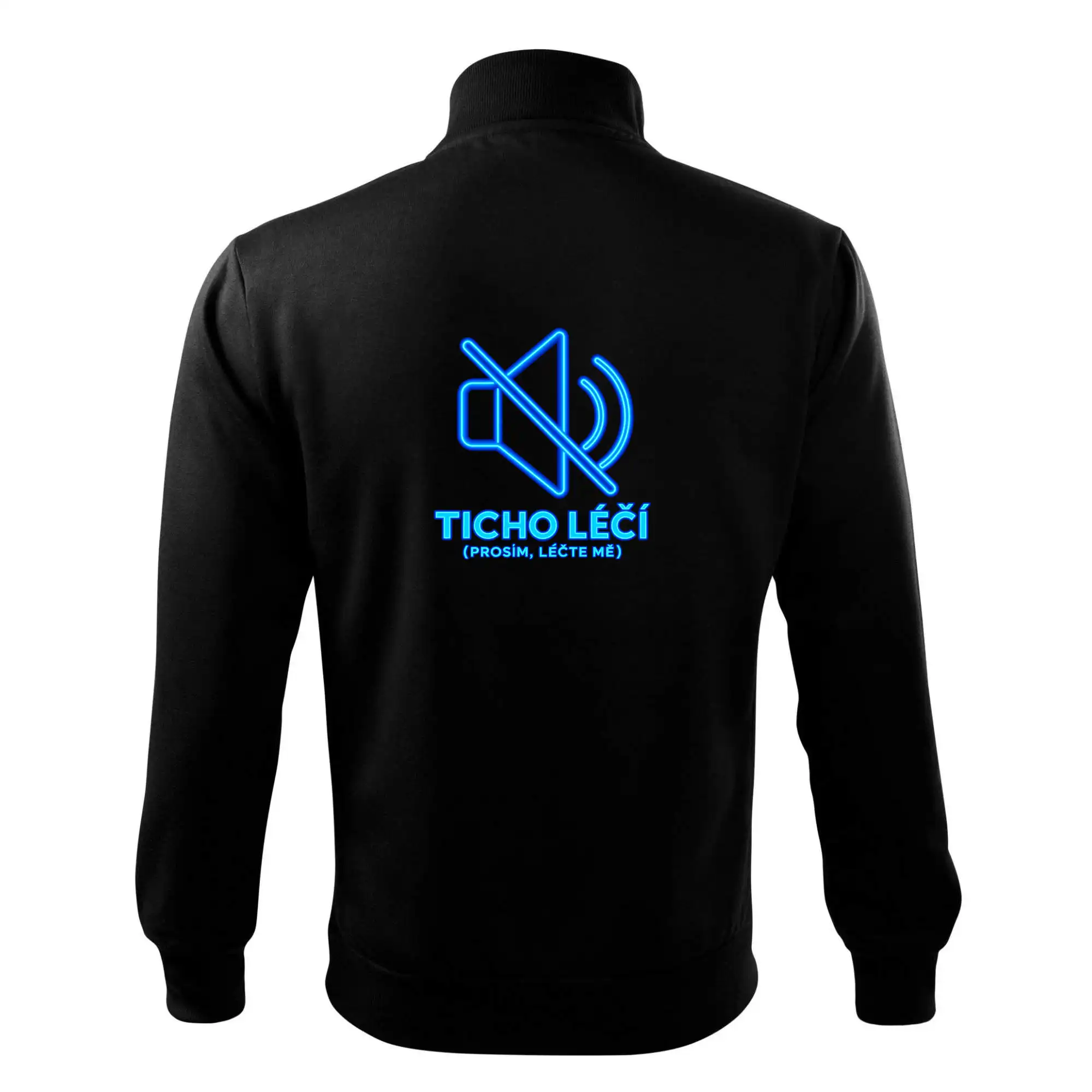 Ticho léčí učitele neonový symbol ztlumení