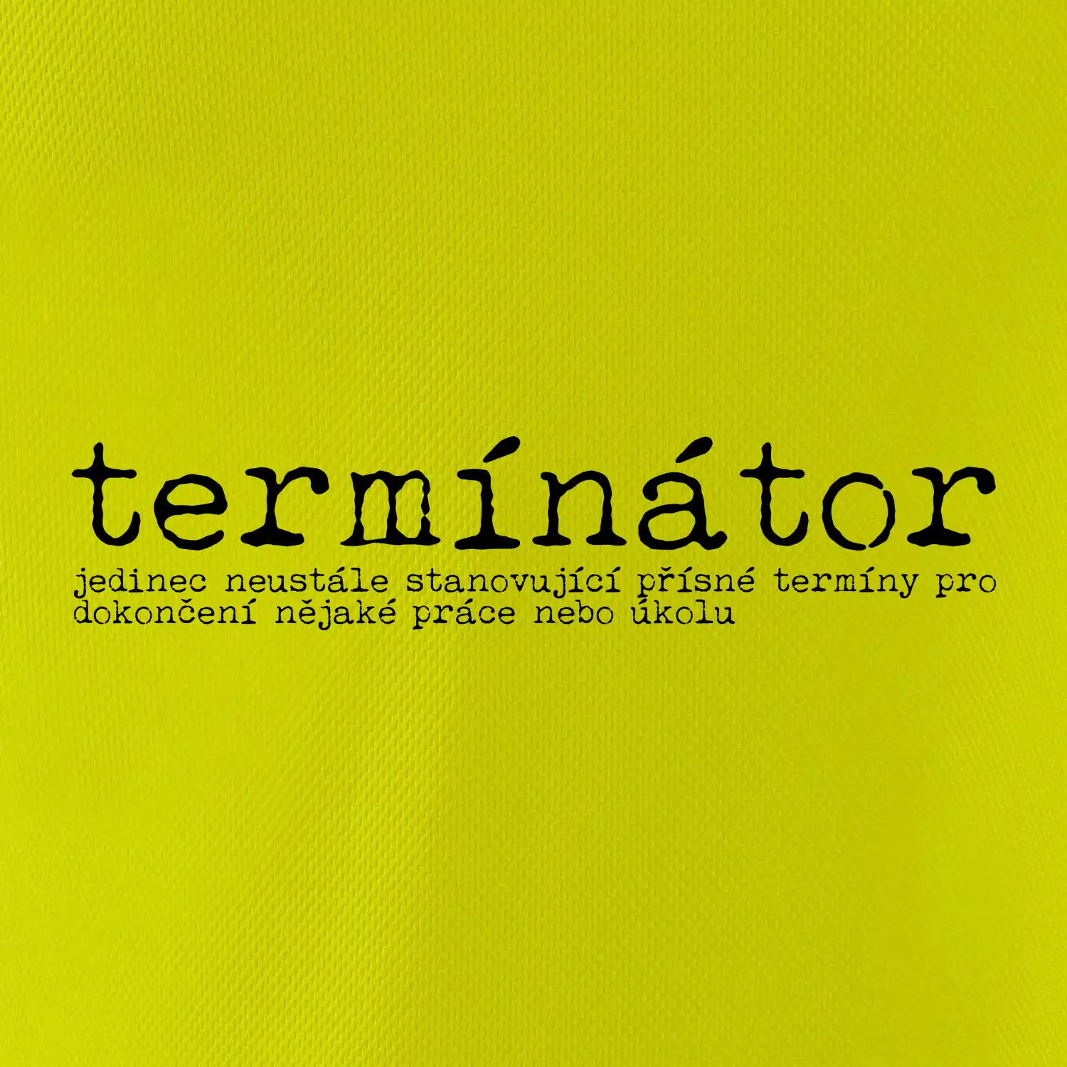 Čeština 2.0 - termínátor
