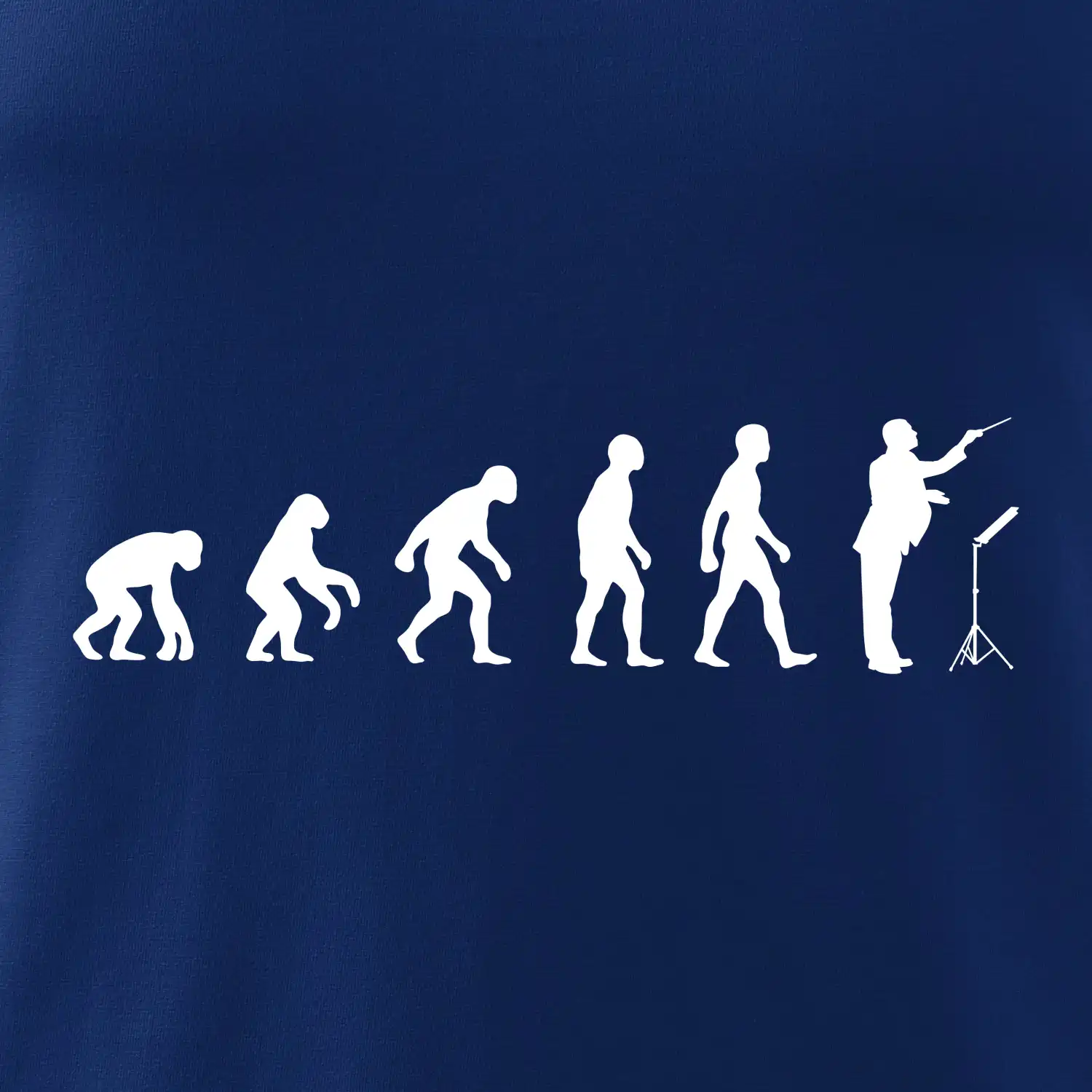 Evoluce sbormistr z boku