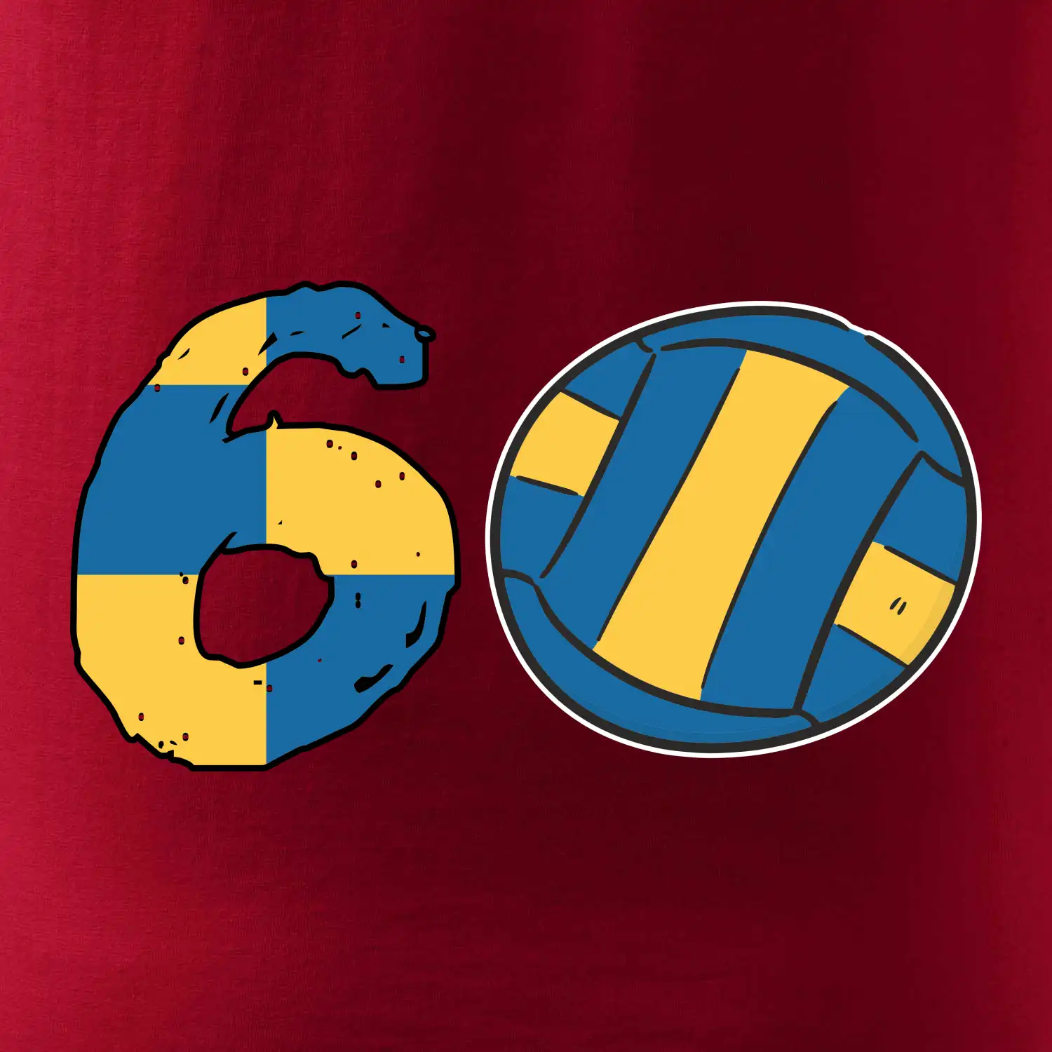 Volejbal kulaté narozeniny 60
