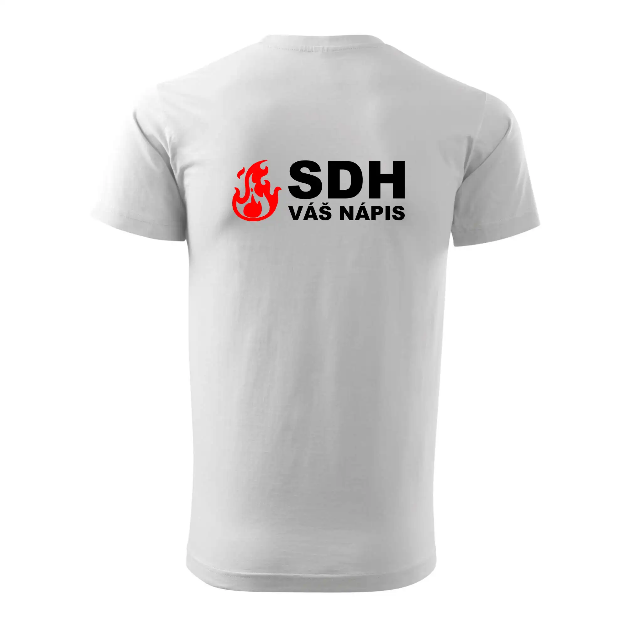 SDH nápis (oheň, firesport, název sboru - vlastní nápis)