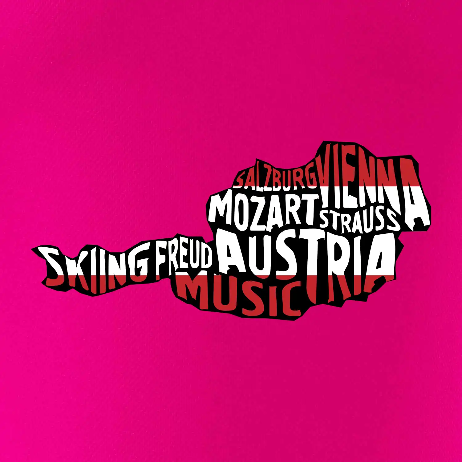 Mapy - názvy měst - Rakousko