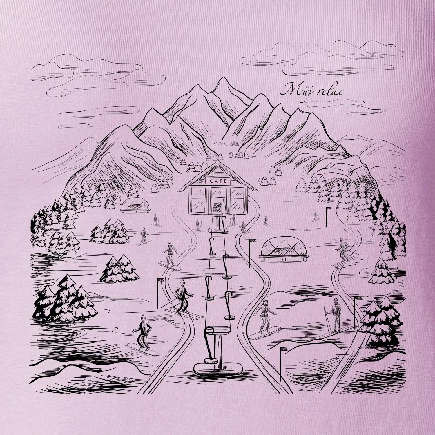 Hory a lyže - můj relax