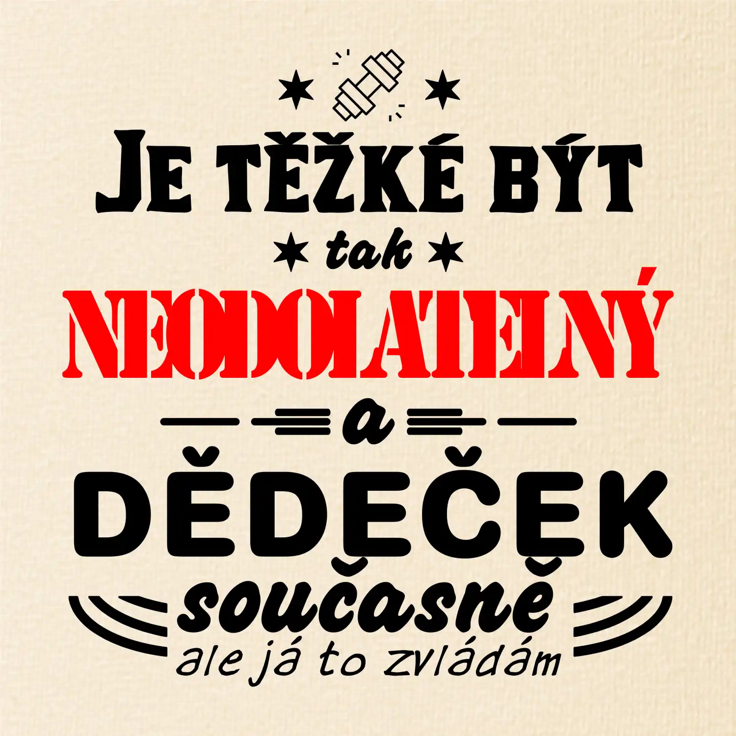 Je těžké být neodolatelný dědeček