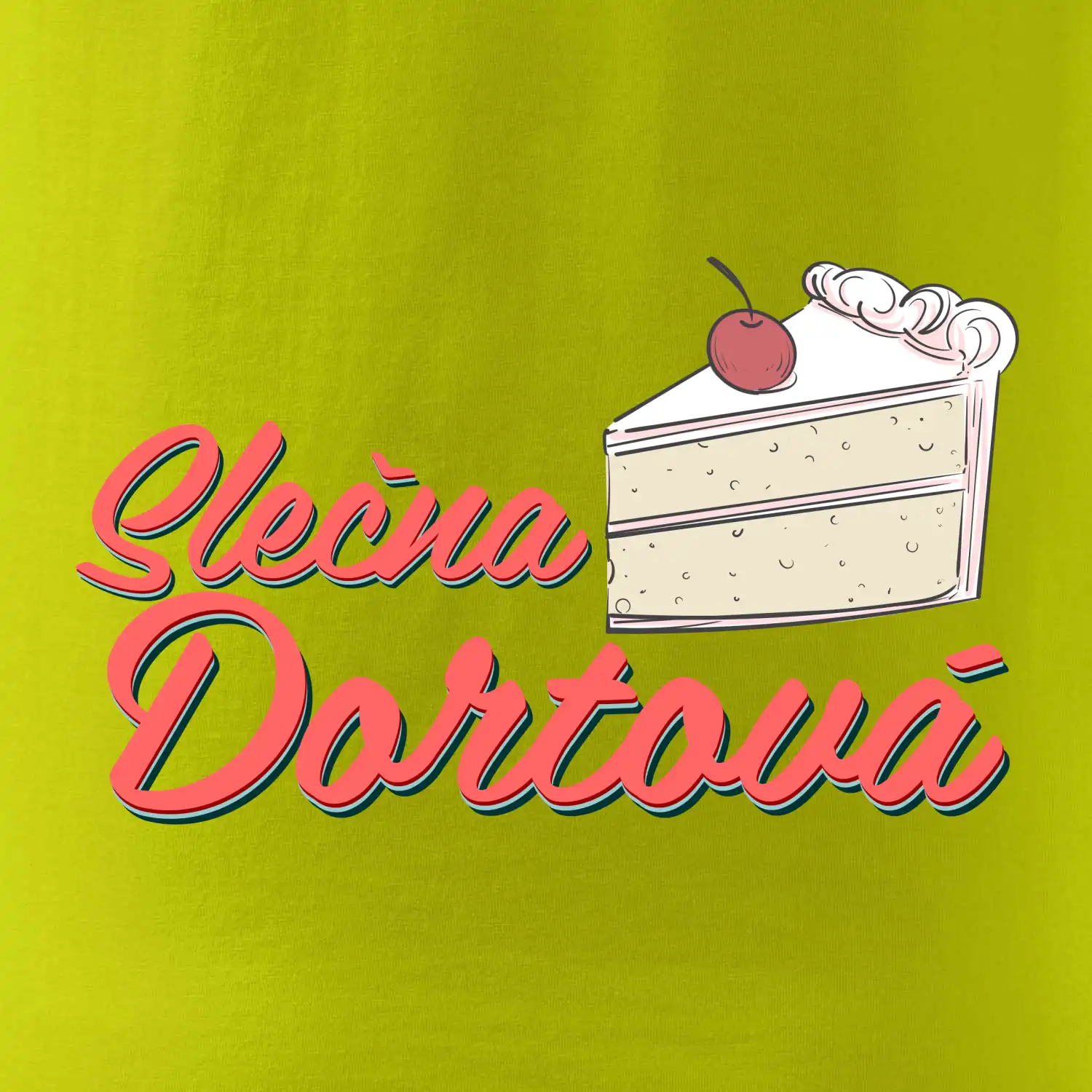 Slečna dortová - psací
