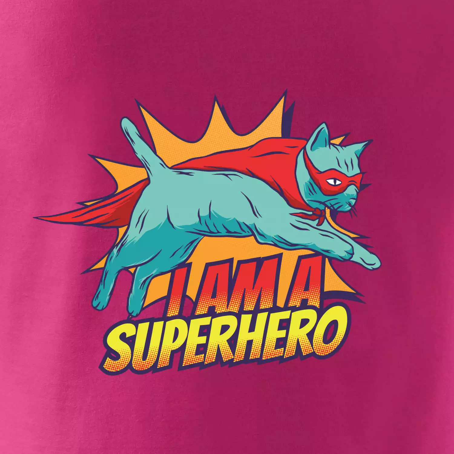 Kočka I am a Superhero