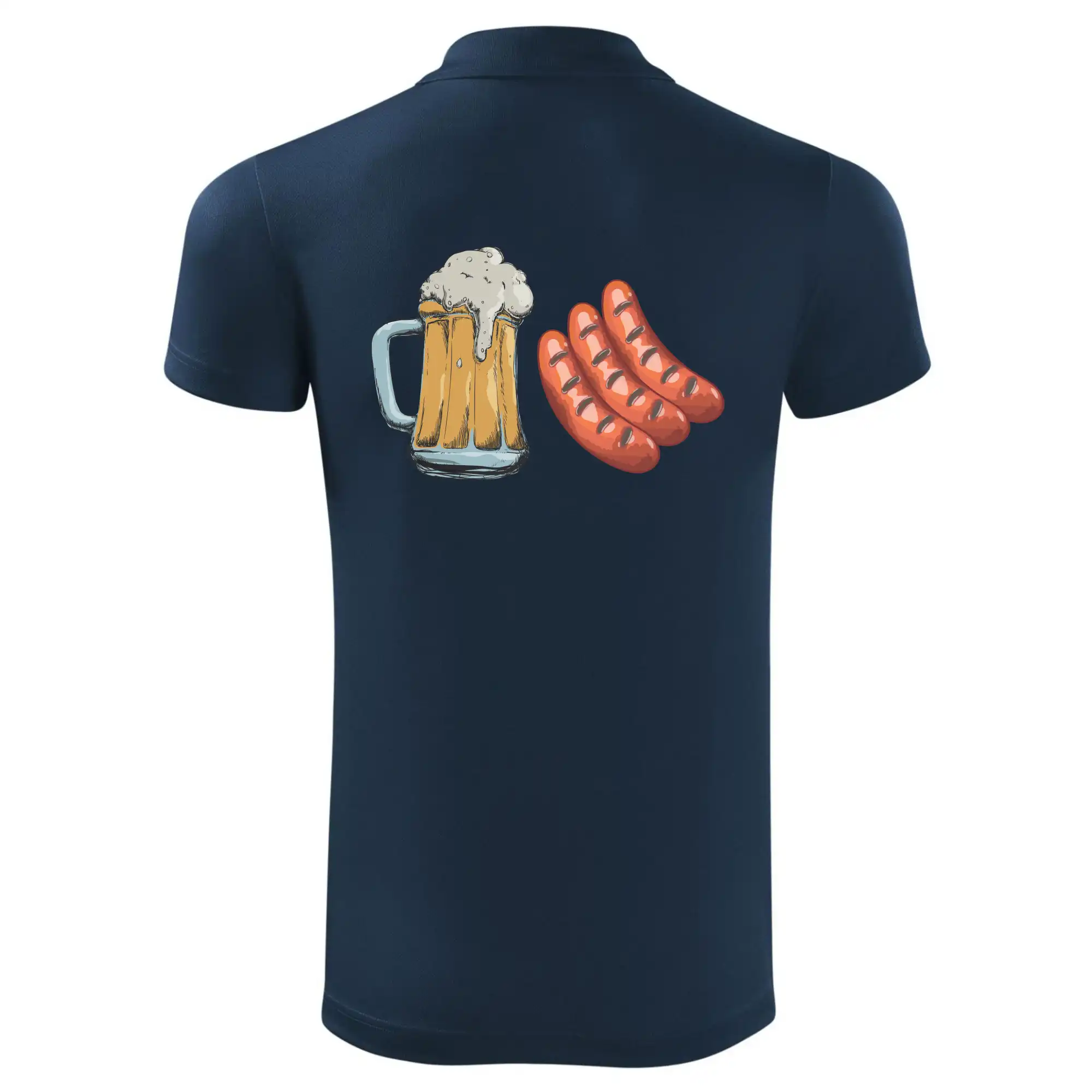 Pivo a klobása
