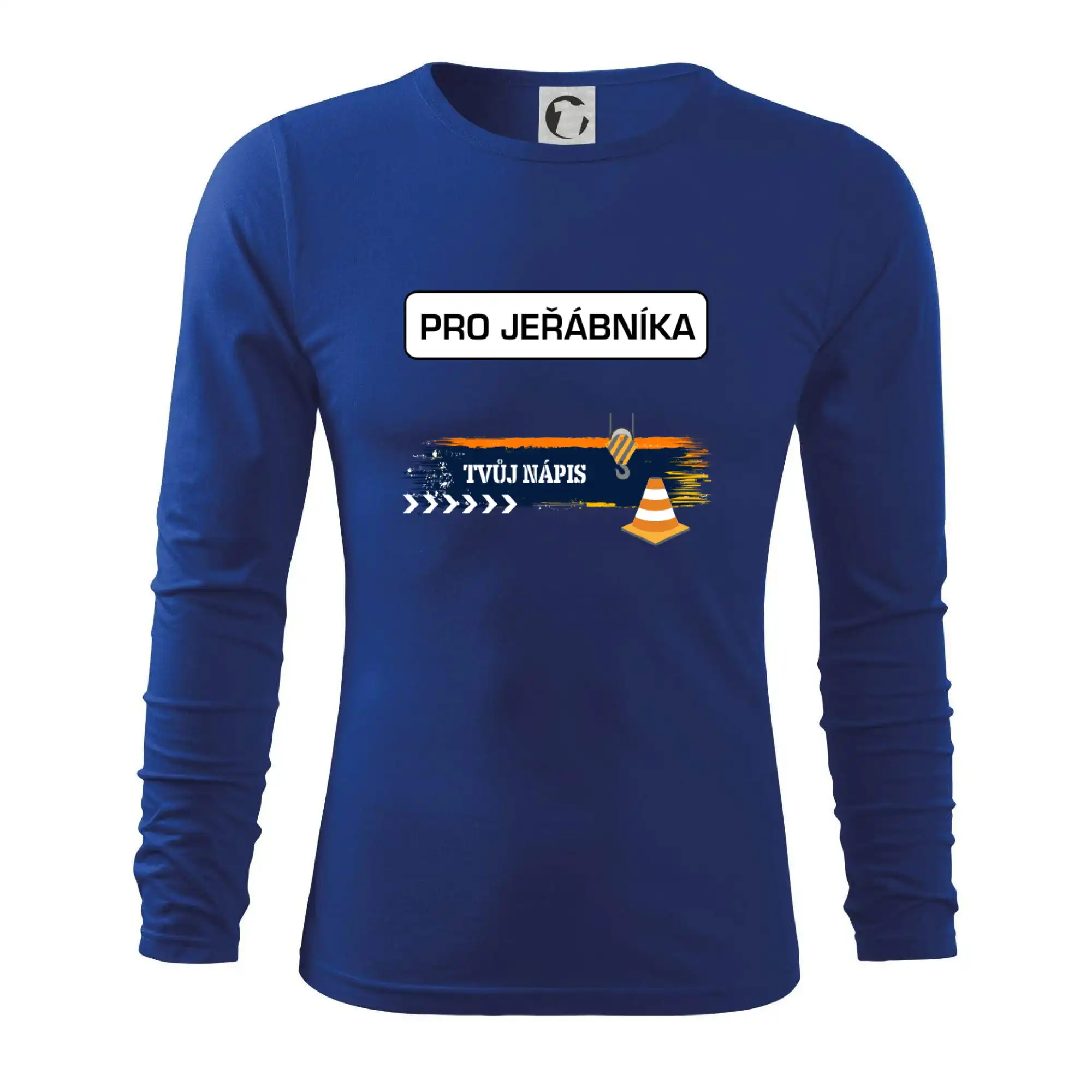 Stavba - vlastní nápis - jeřábník
