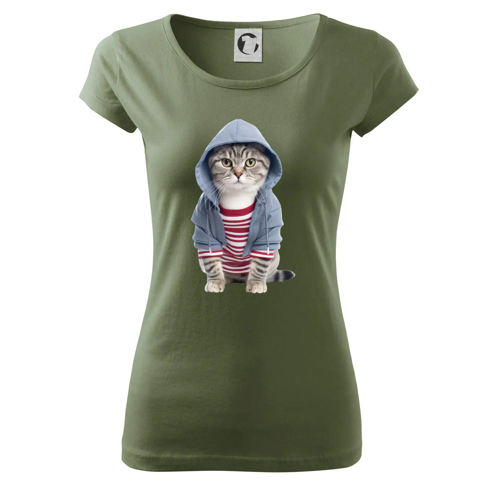 Kočka v pruhovaném triku