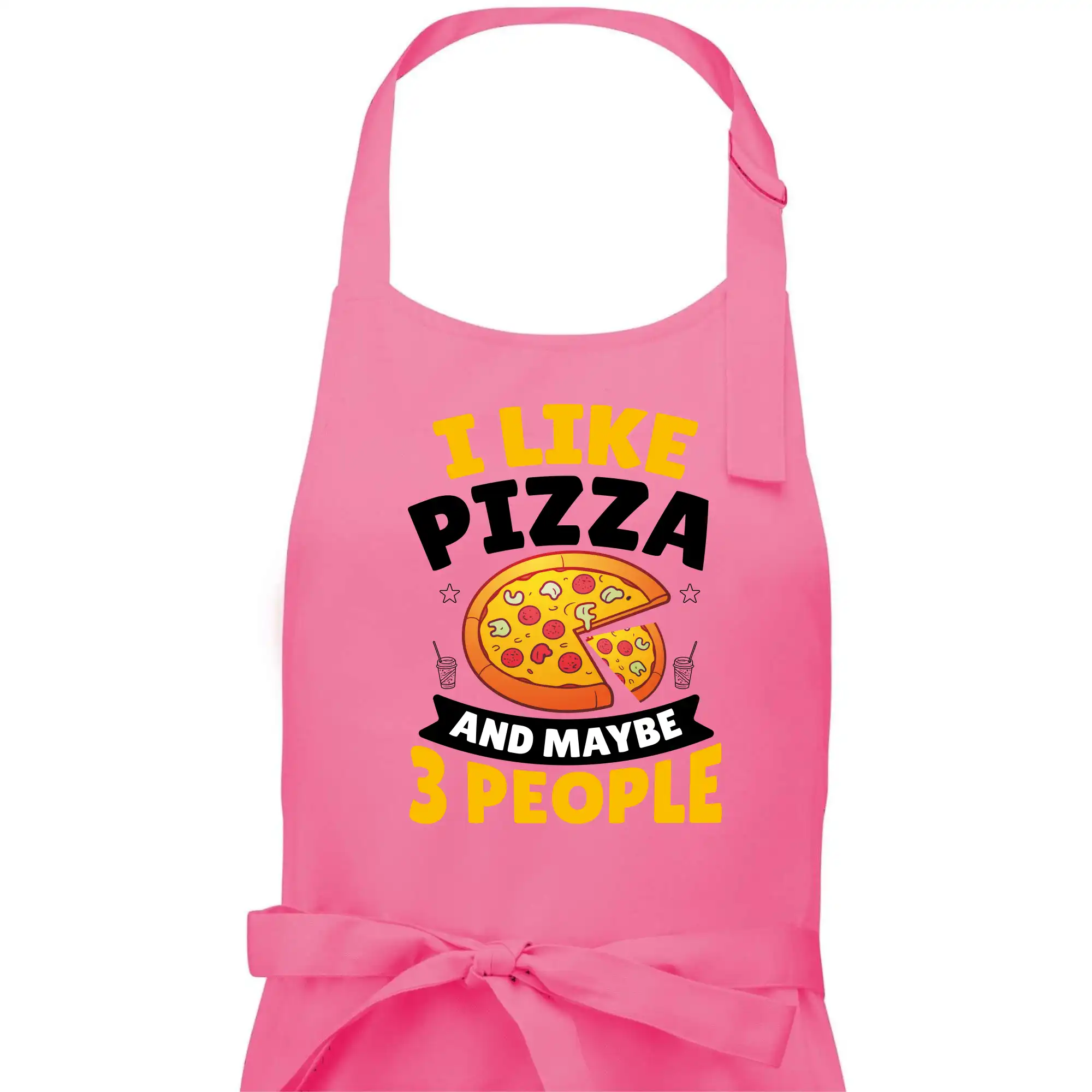 I like pizza and maybe 3 people