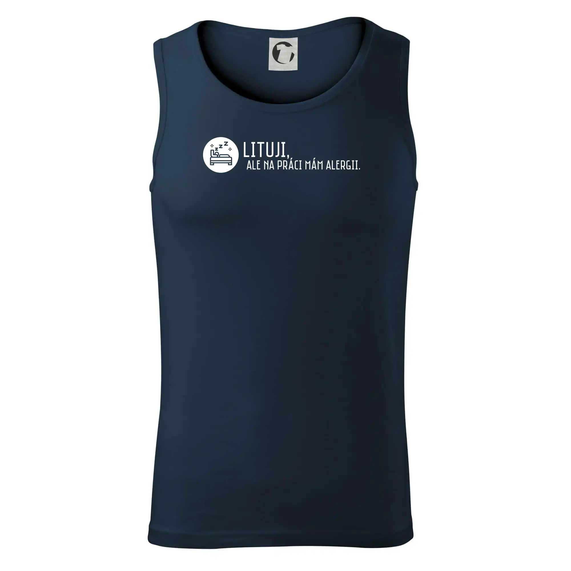 Lituji na práci mám alergii