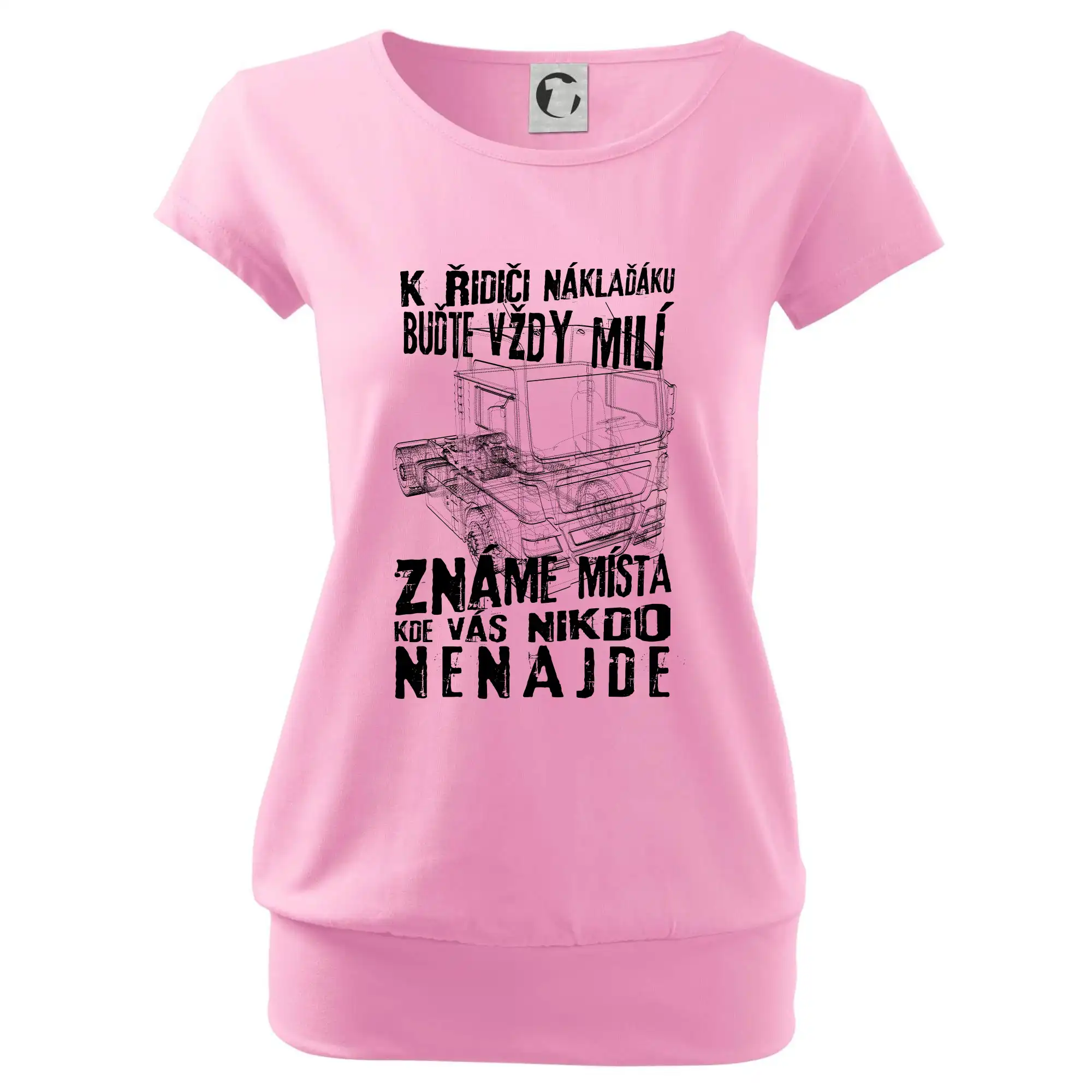 K řidiči náklaďáku buďte vždy milý