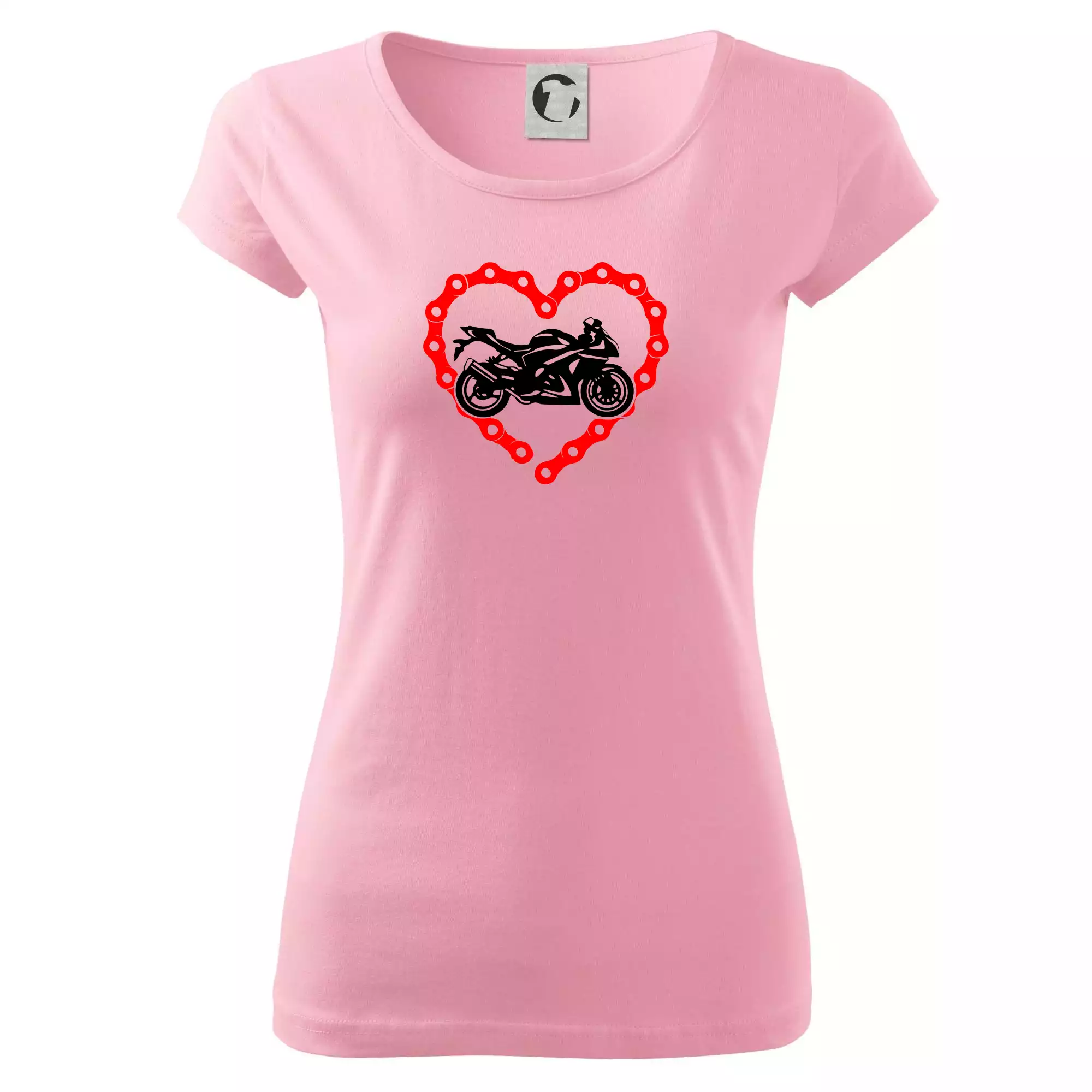 Moto srdce řetěz - silniční