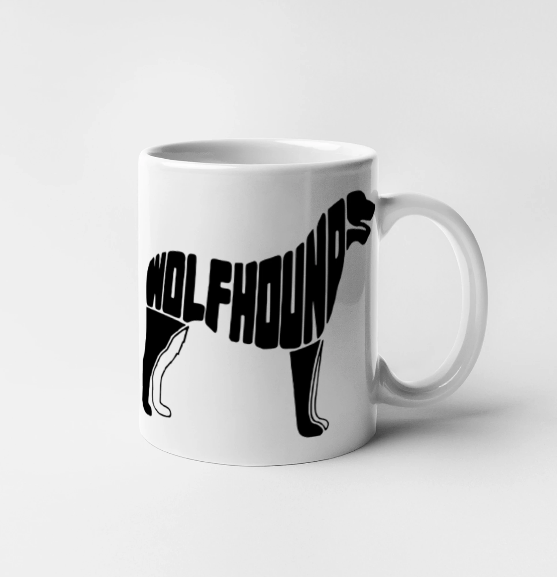 Vlkodav nápis v těle