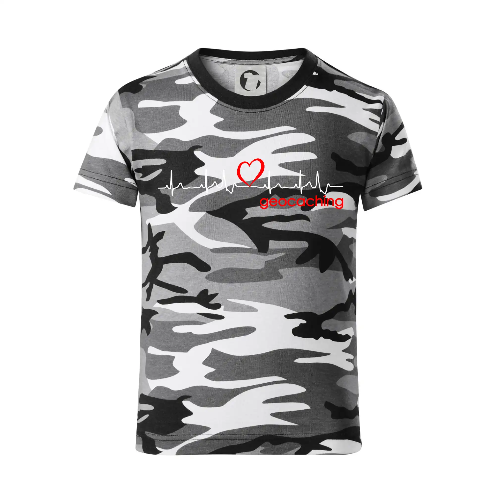 Moje srdce bije pro Geocaching -text