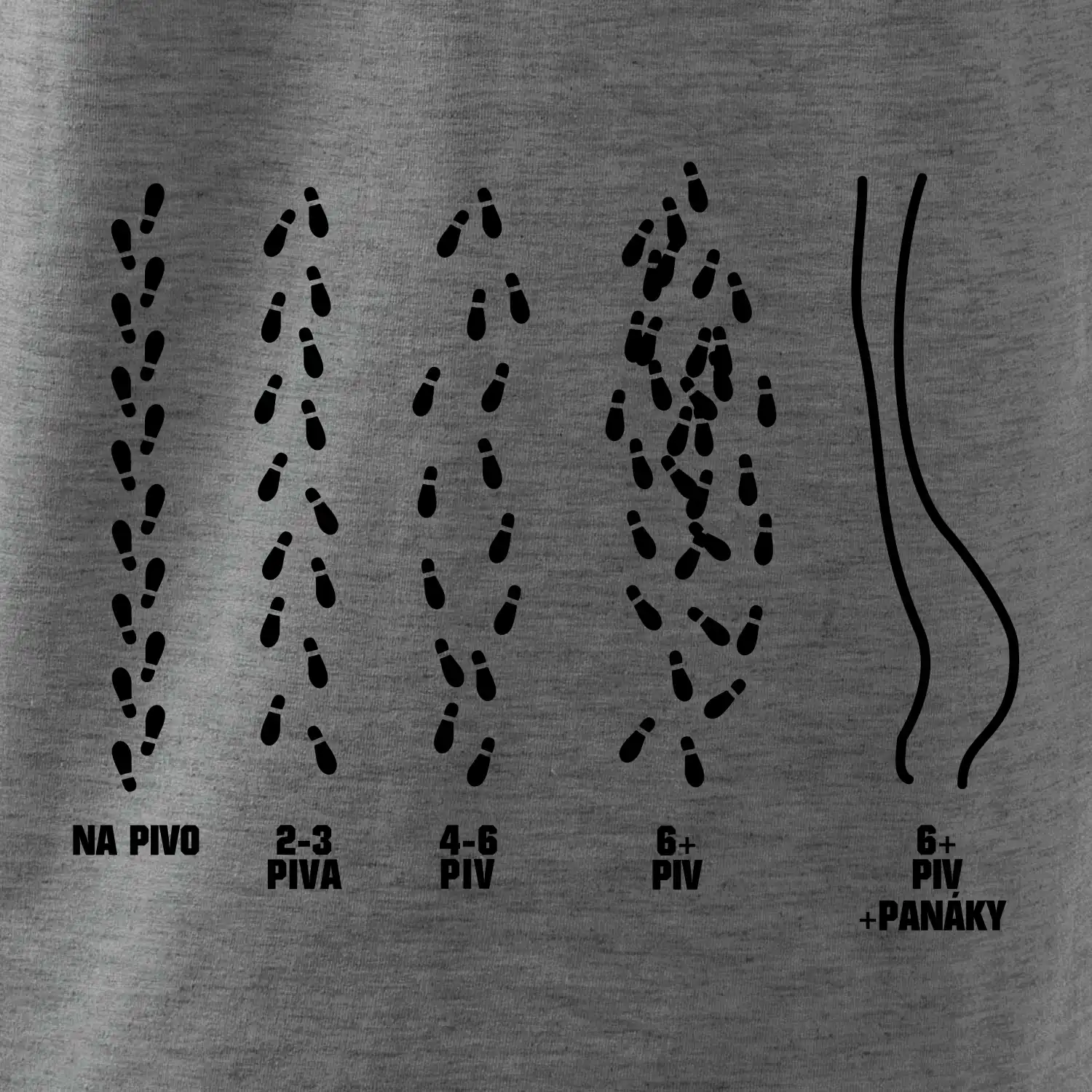 Cesta na pivo a domů