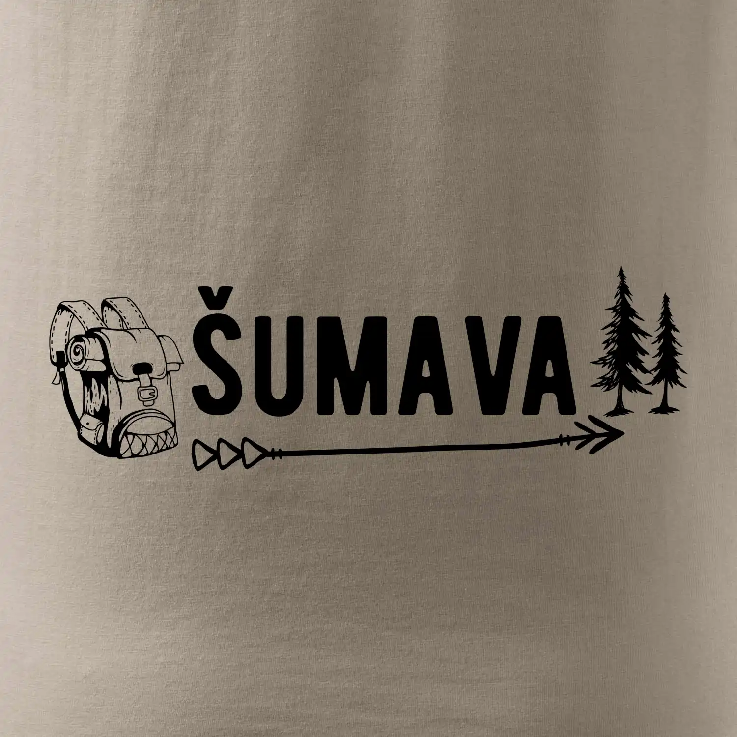 Šumava nápis