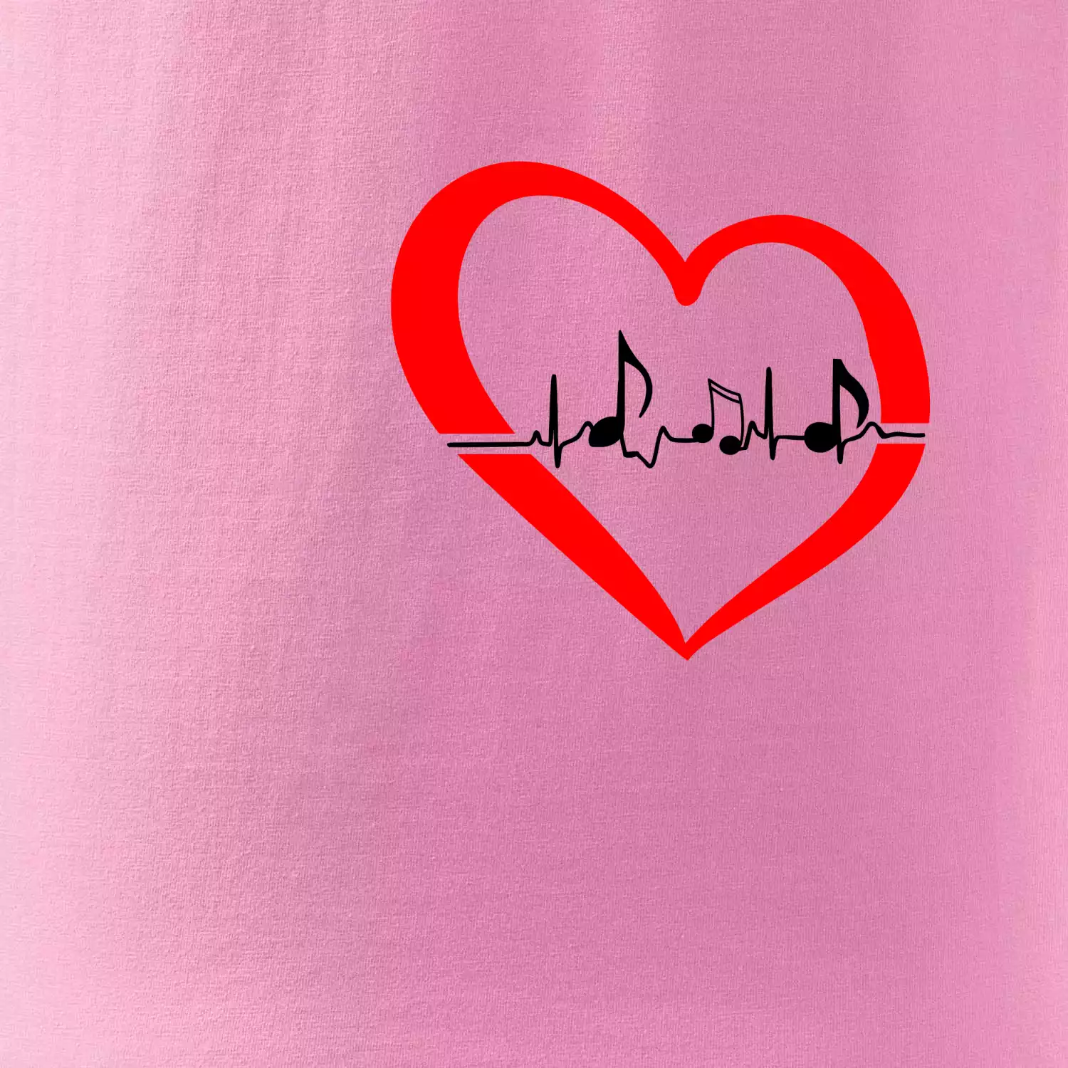 Moje srdce bije pro hudbu - srdce malé