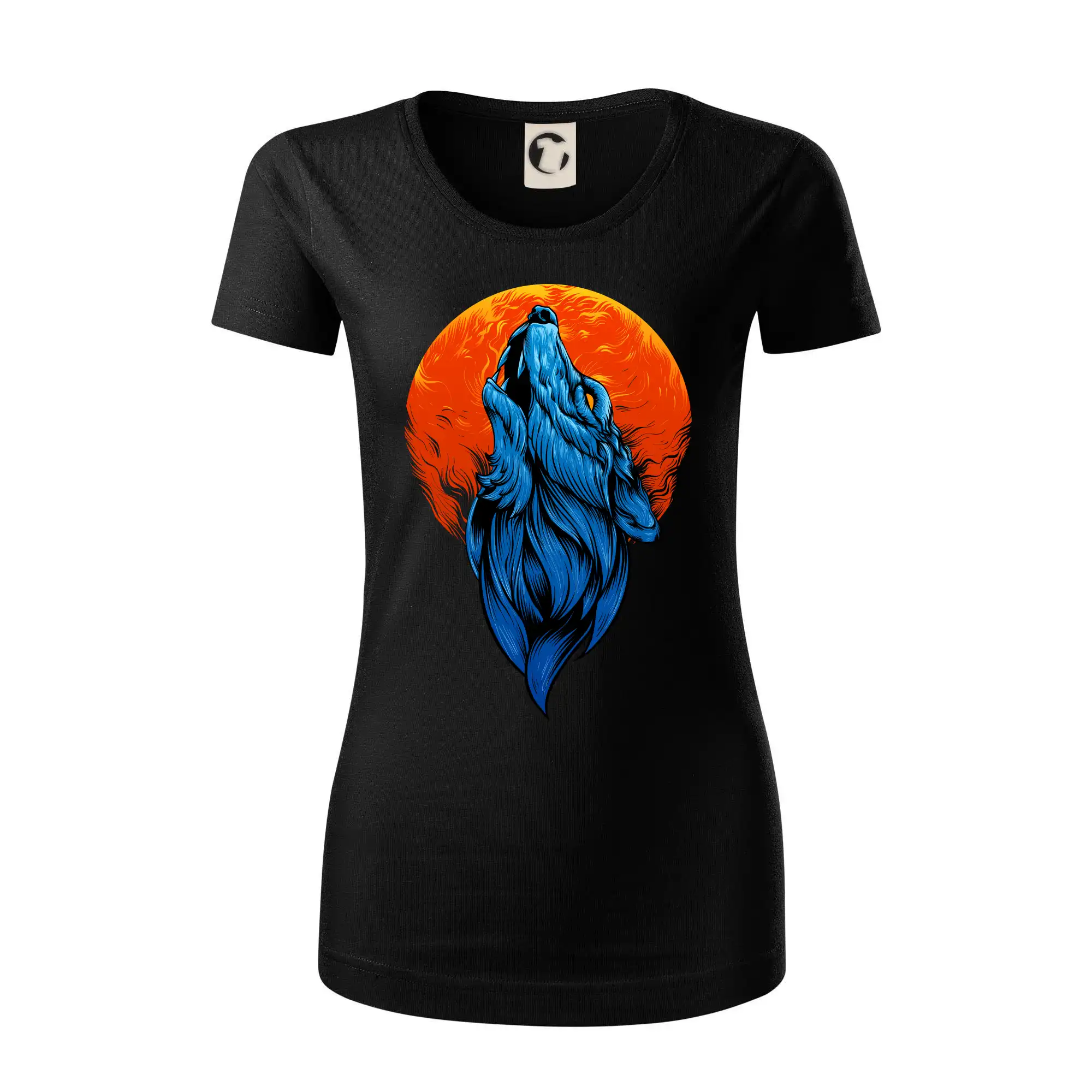 Vlk a úplněk měsíce