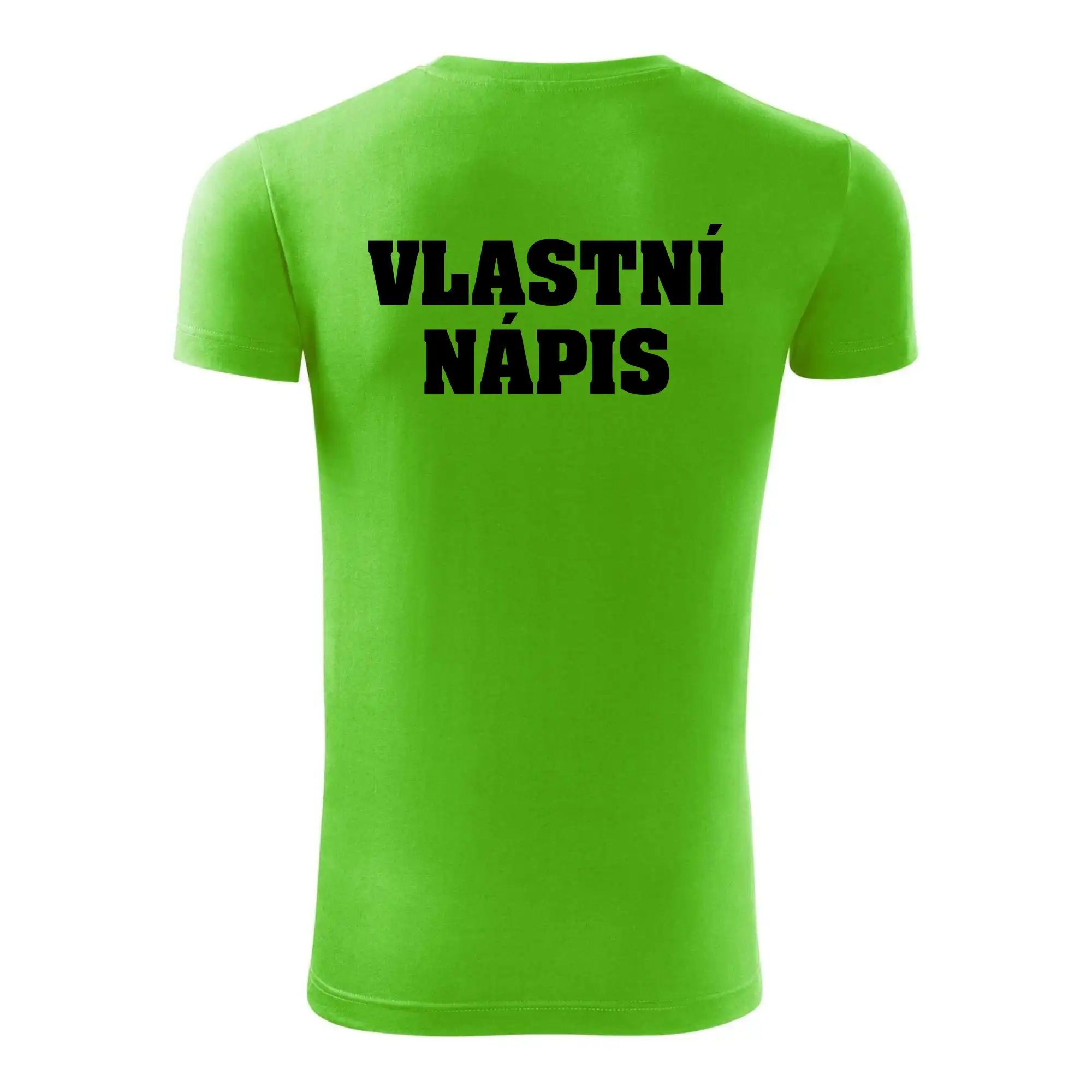 Hvězda života - vlastní nápis vpředu a vzadu